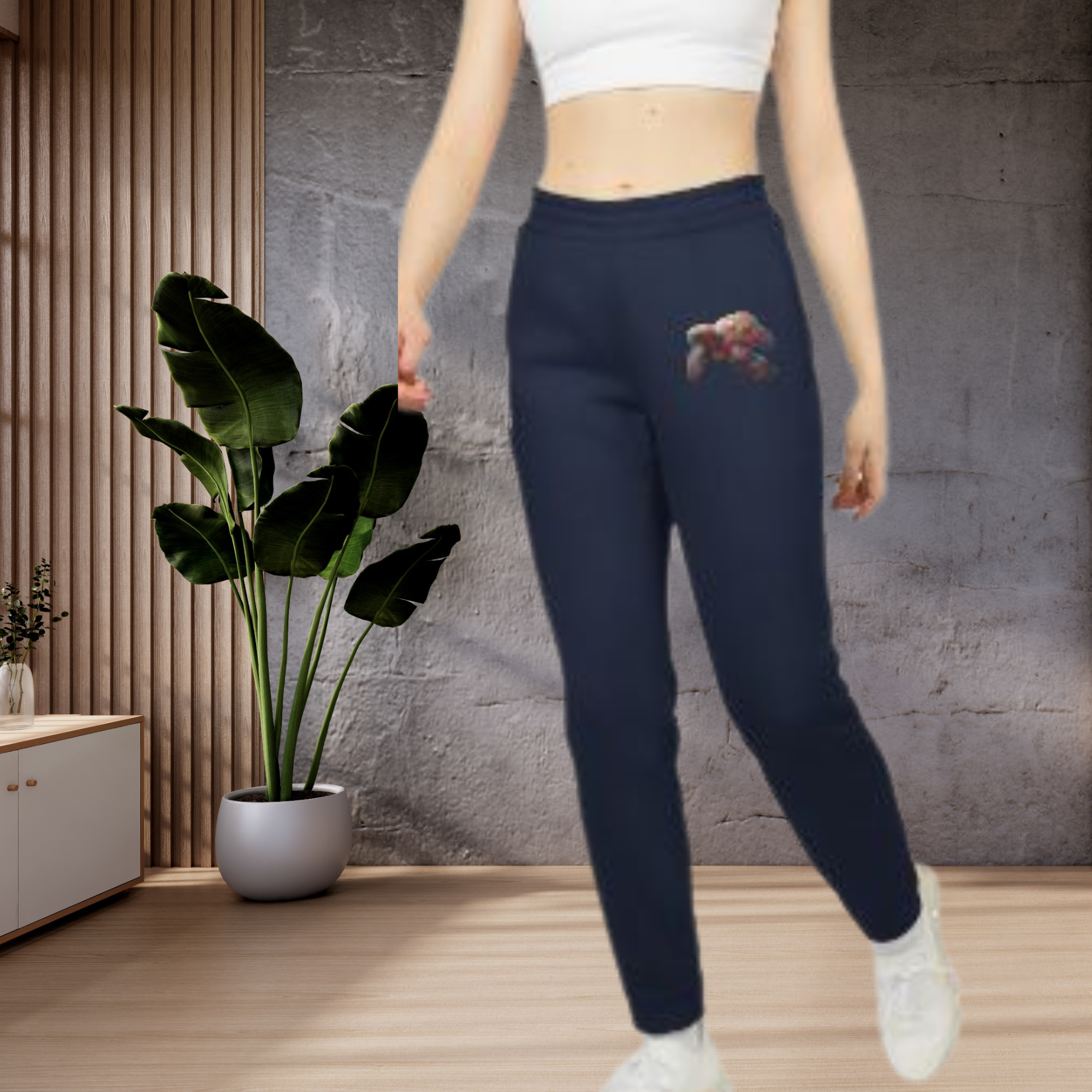 Adidas Sweatpants with Artistic turtle Design product thumbnail image