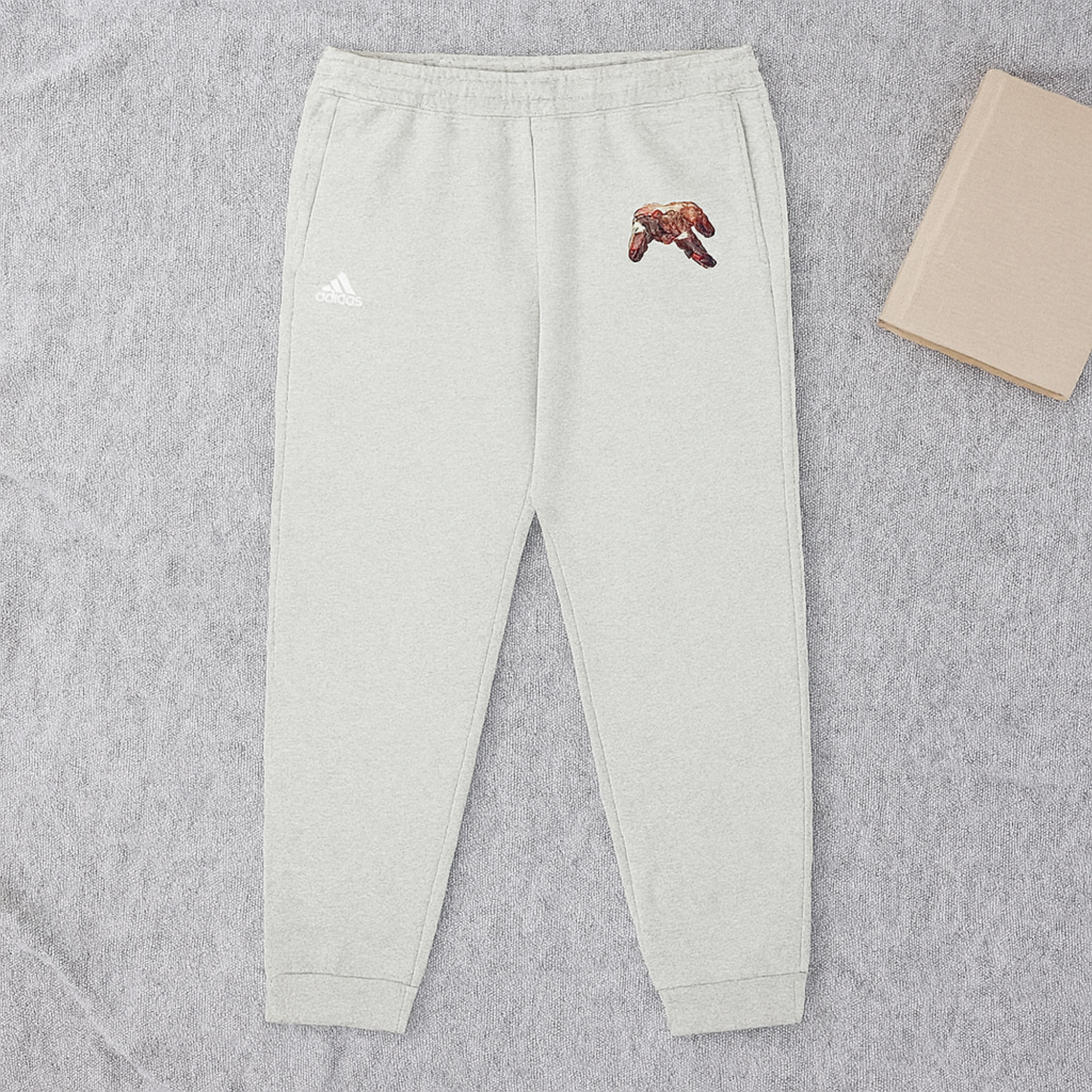 Adidas Sweatpants with Artistic turtle Design product thumbnail image