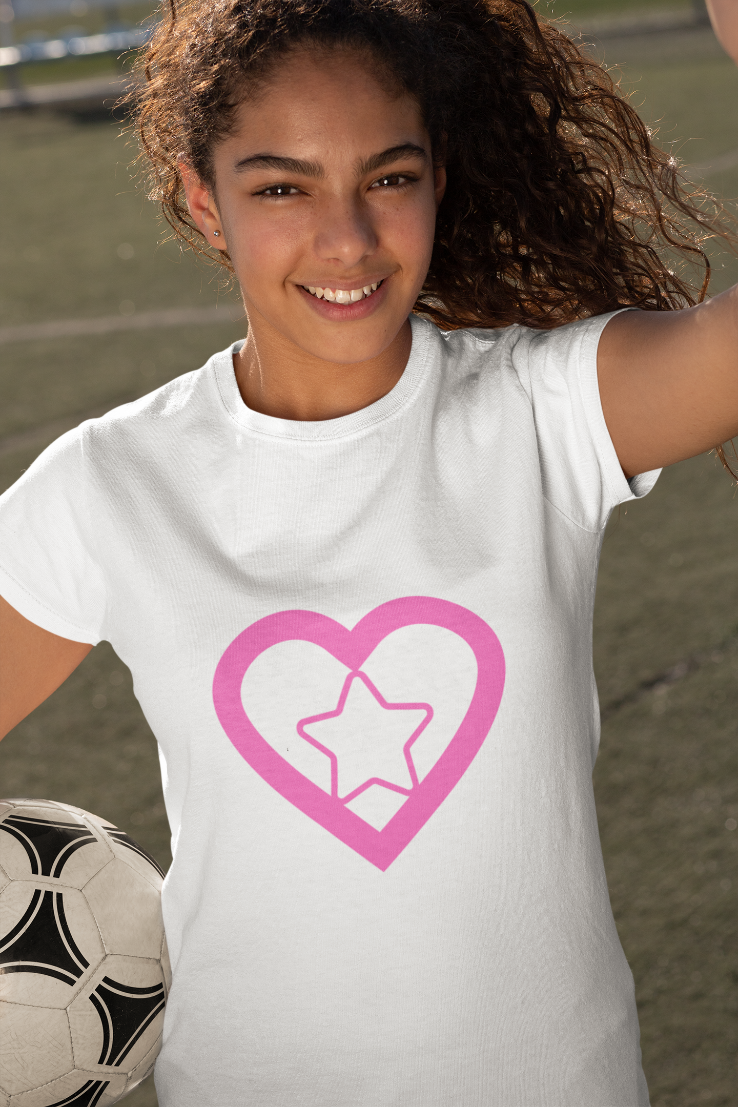 Kids Tee - Beautiful Star of Love Print Kids Tee - Beautiful Star of Love Print