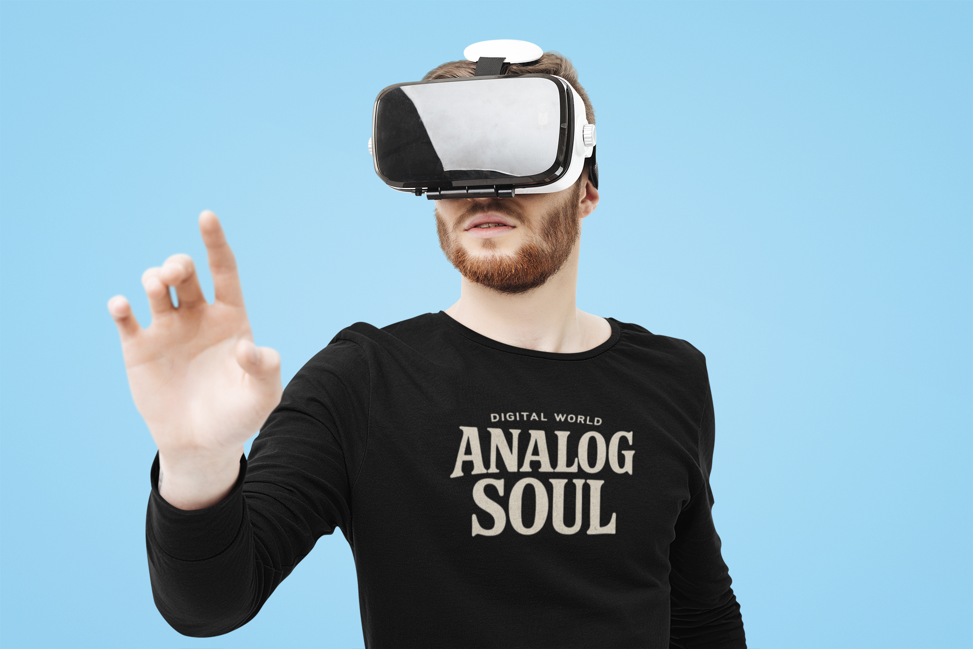 Long Sleeve Tee - Personalize Digital World Analog Soul with Birth Year or Name Unisex Ultra Cotton Long Sleeve Tee product thumbnail image Long Sleeve Tee - Personalize Digital World Analog Soul with Birth Year or Name Unisex Ultra Cotton Long Sleeve Tee product thumbnail image