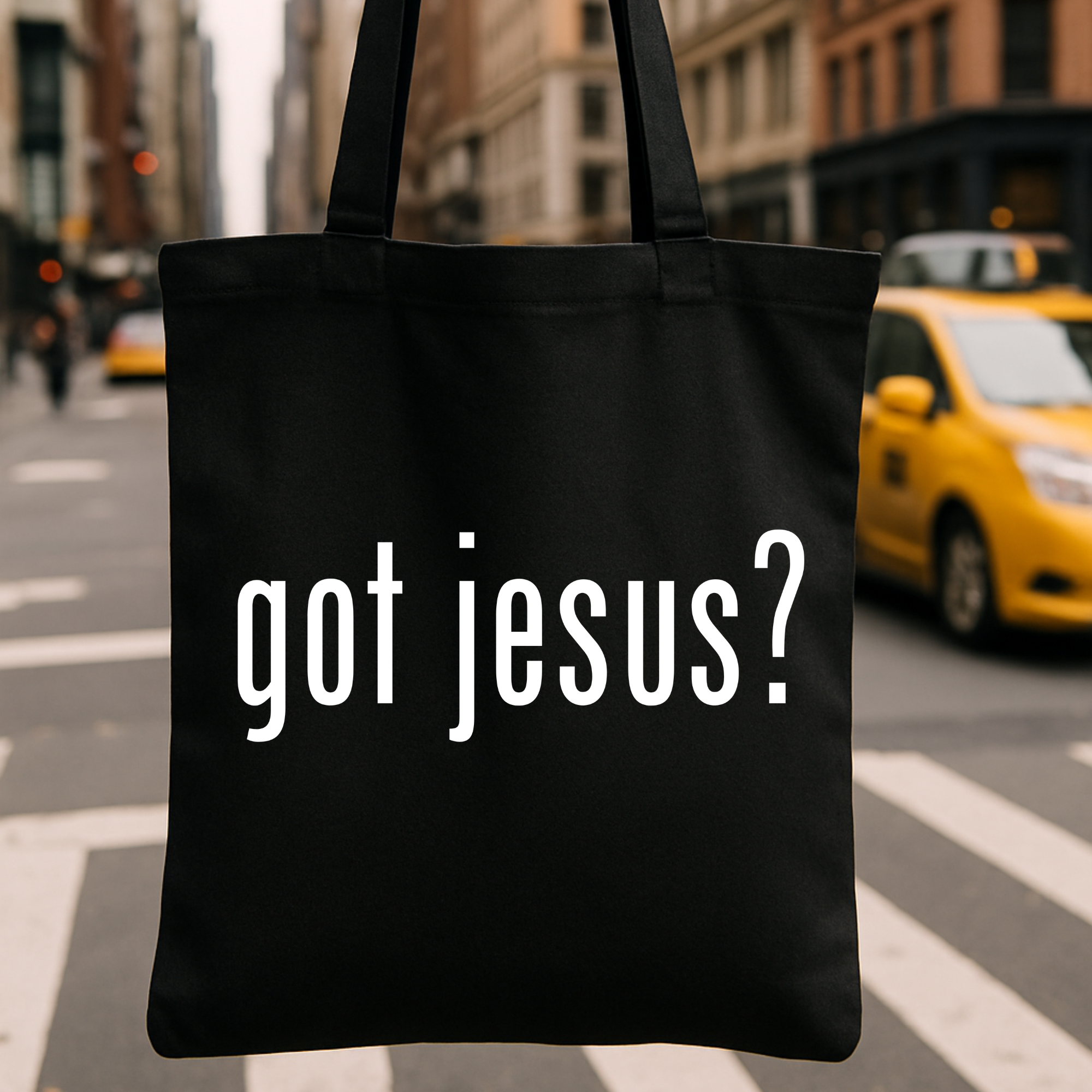 Got Jesus? Canvas Tote Bag