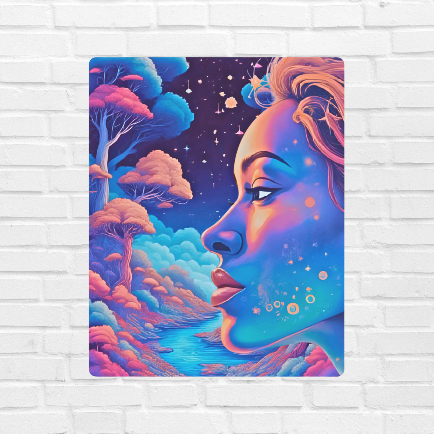  River Bliss Metal Wall Art Sign, Inspirational Home Decor, Unique Gift for Her, Birthday Present, Room Decoration product thumbnail image