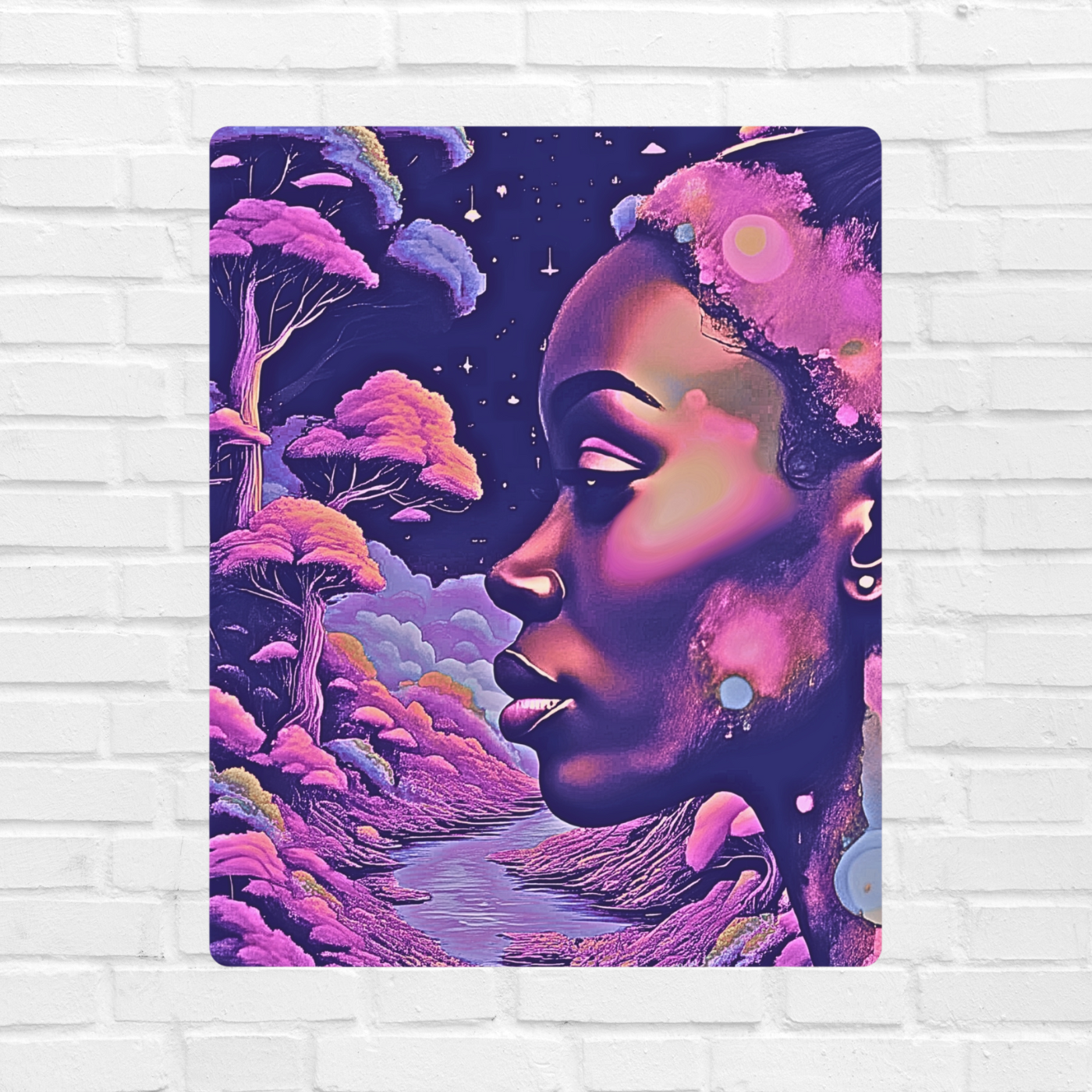 At the River Metal Art Sign - Vibrant Wall Decor, Unique Gift, Home Accent, Inspirational Art, Nature-Lovers Decor