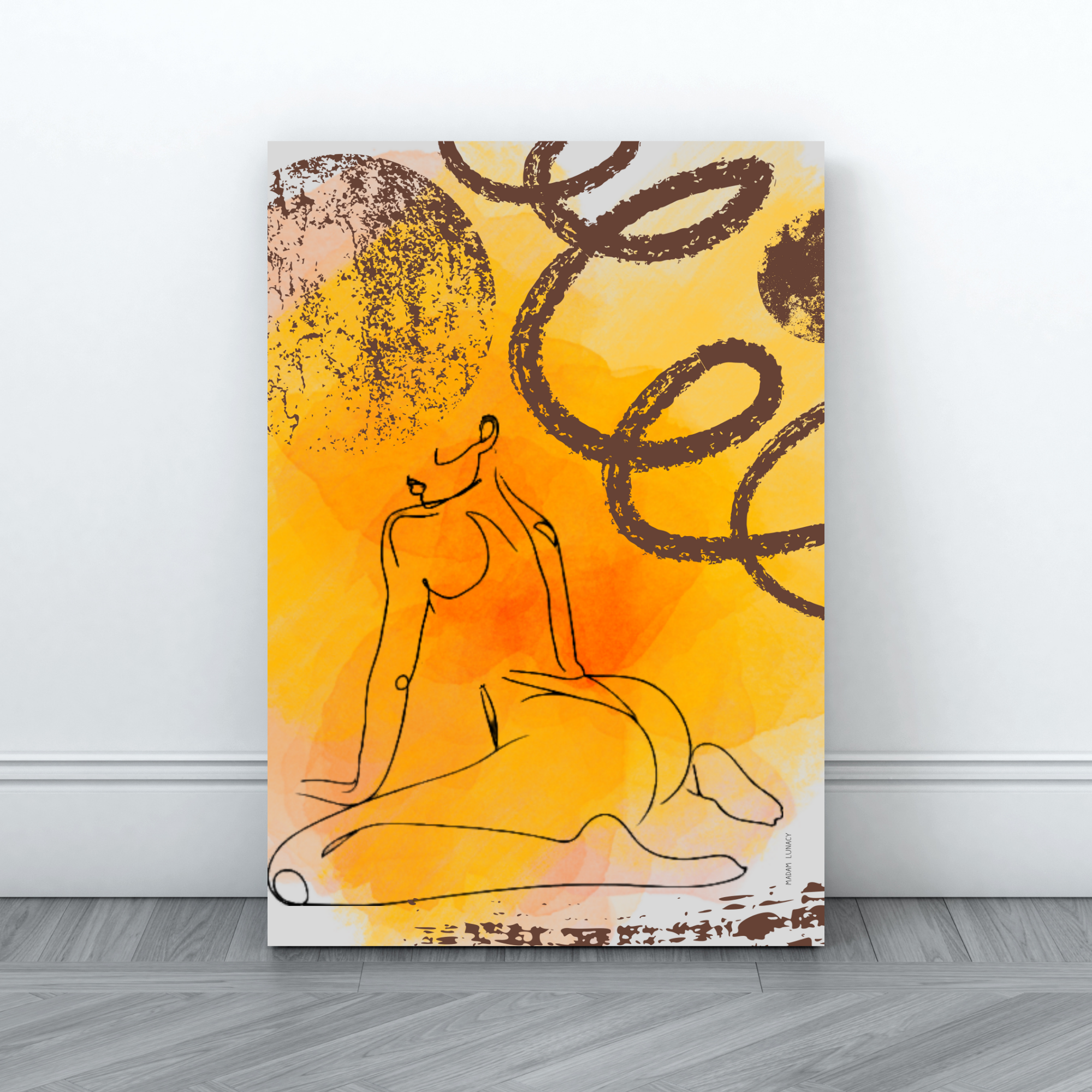 Honey Soul. Art by Madam Lunacy - ART PRINT │ Erotic Collection