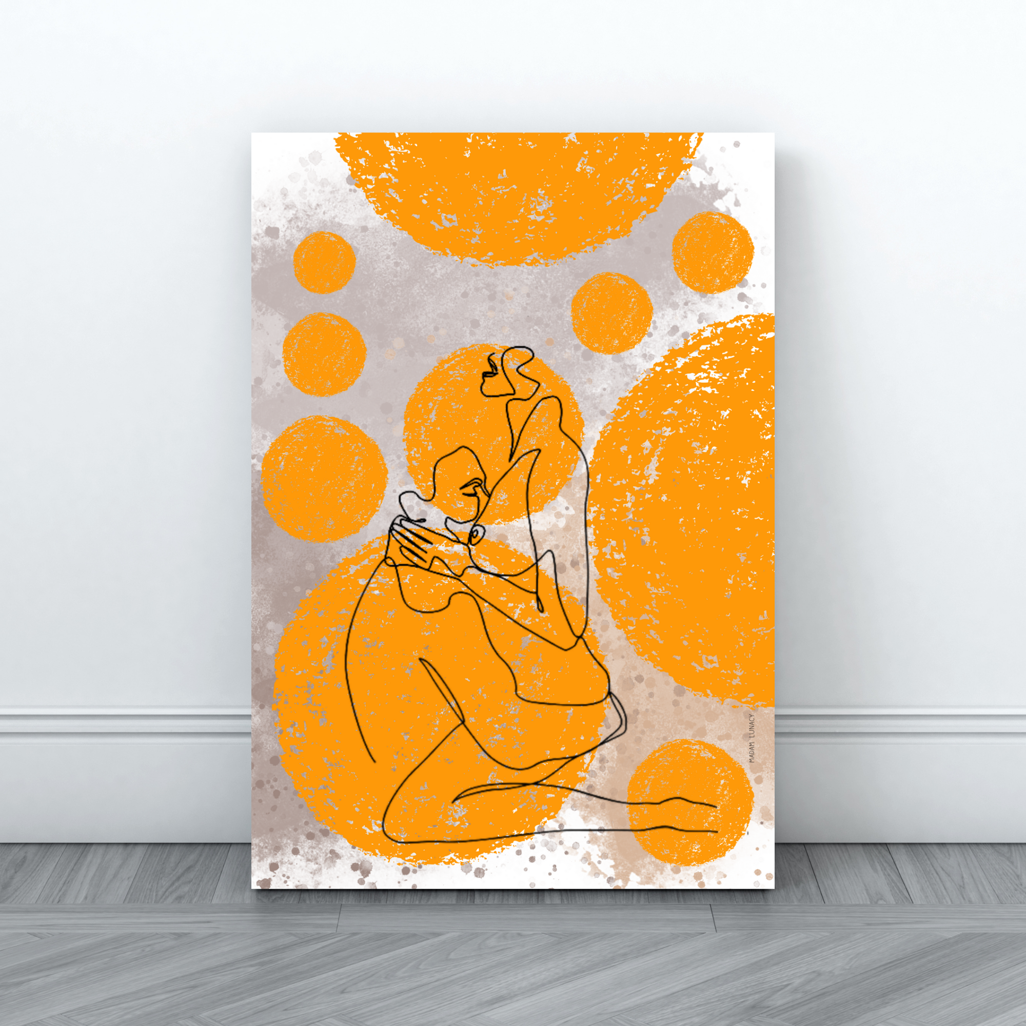 Solar Skin. Art by Madam Lunacy - ART PRINT │ Erotic Collection product thumbnail image