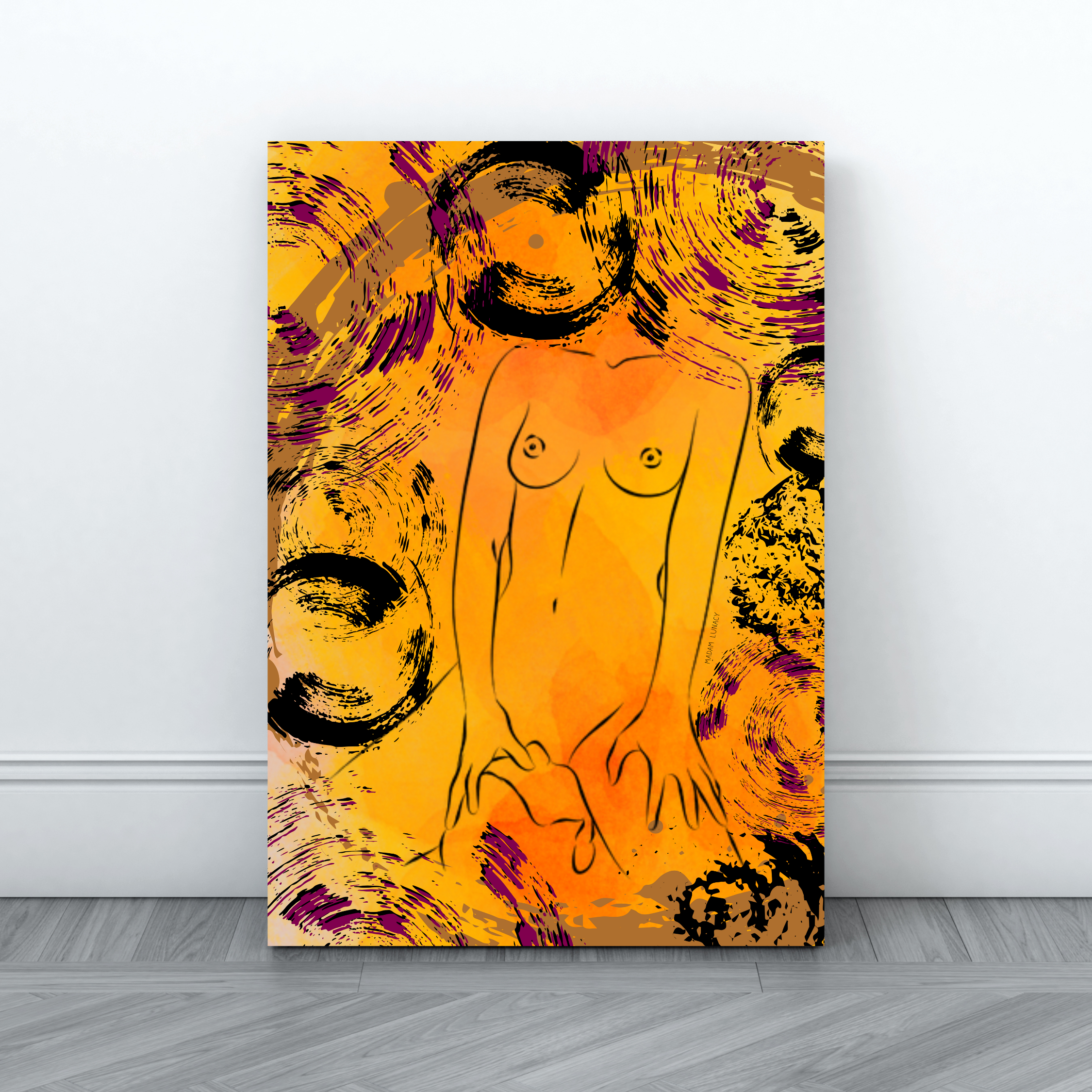 Phoenix Flesh. Art by Madam Lunacy - ART PRINT │ Erotic Collection product thumbnail image Phoenix Flesh. Art by Madam Lunacy - ART PRINT │ Erotic Collection product thumbnail image