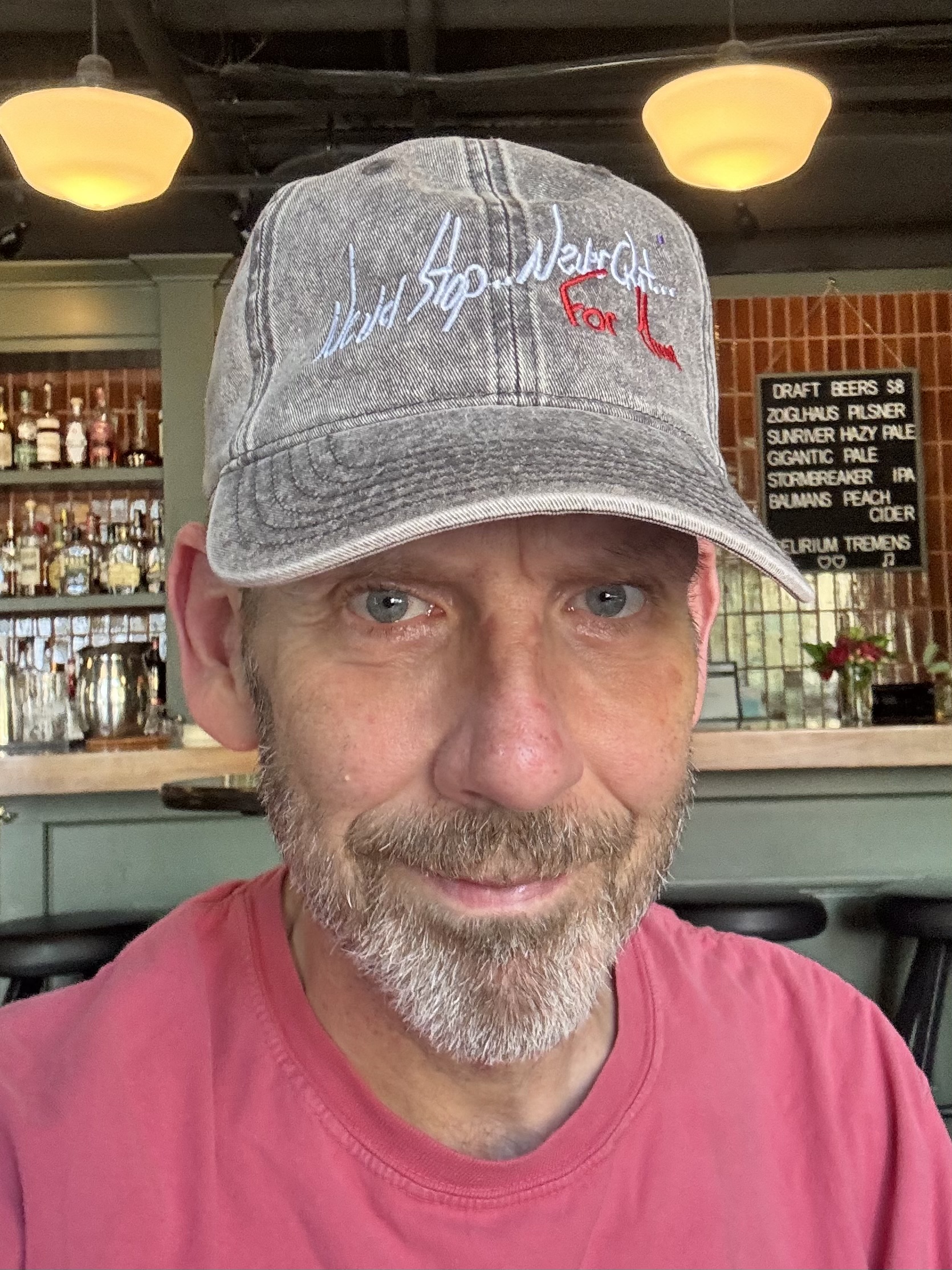 Never Stop... Never Quit... Embroidered Cap