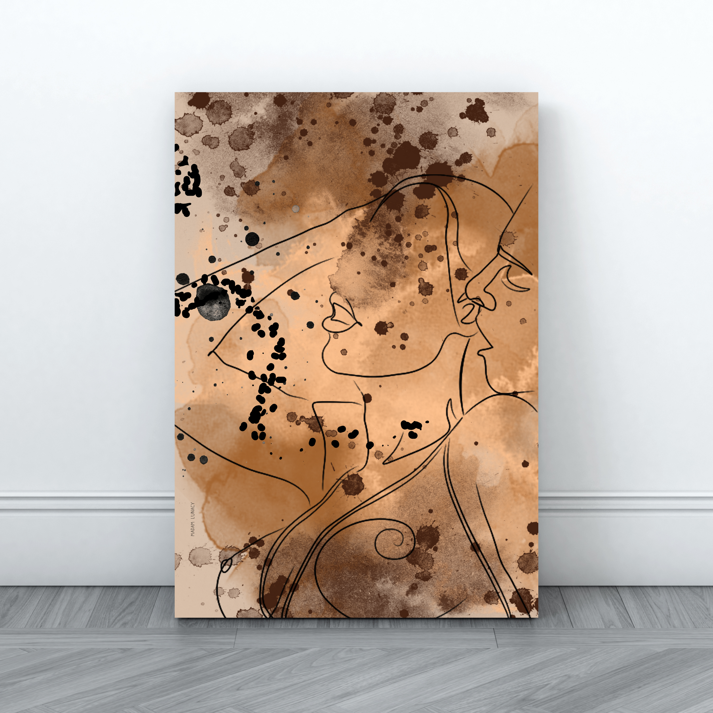 Delicata Ignis. Art by Madam Lunacy - ART PRINT │ Erotic Collection