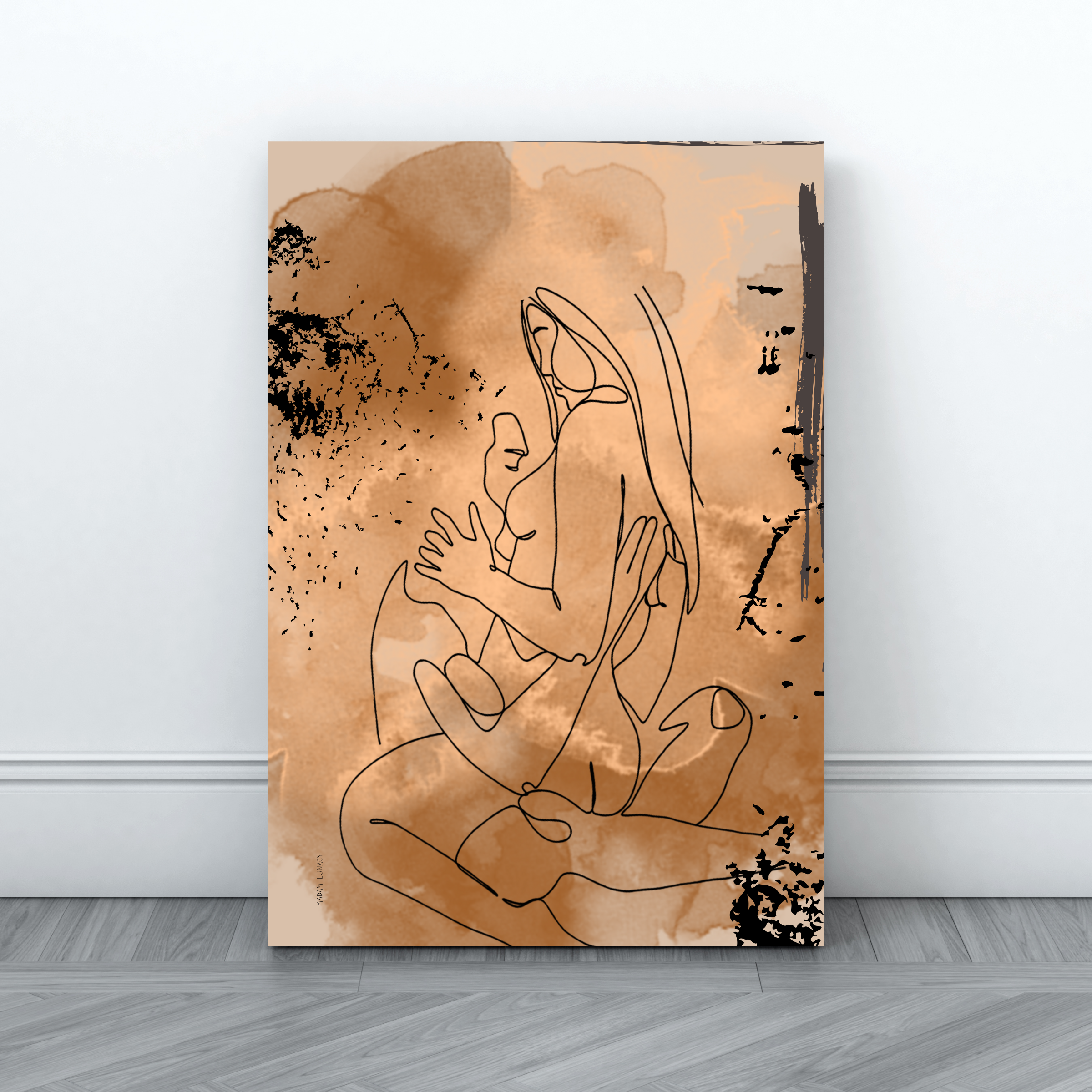 Pleasure is a Portal. Art by Madam Lunacy - ART PRINT │ Erotic Collection product thumbnail image