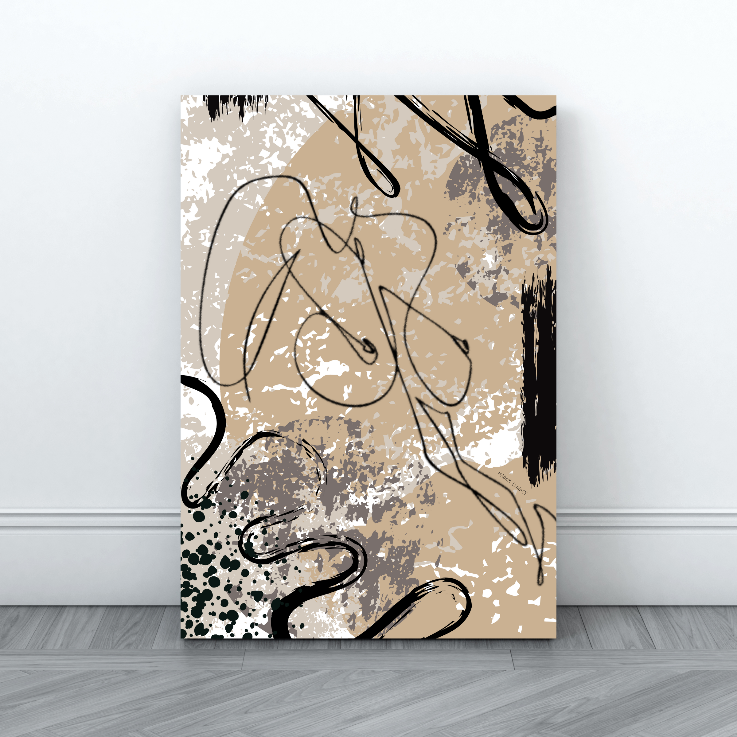 Body Language. Art by Madam Lunacy - ART PRINT │ Erotic Collection Body Language. Art by Madam Lunacy - ART PRINT │ Erotic Collection