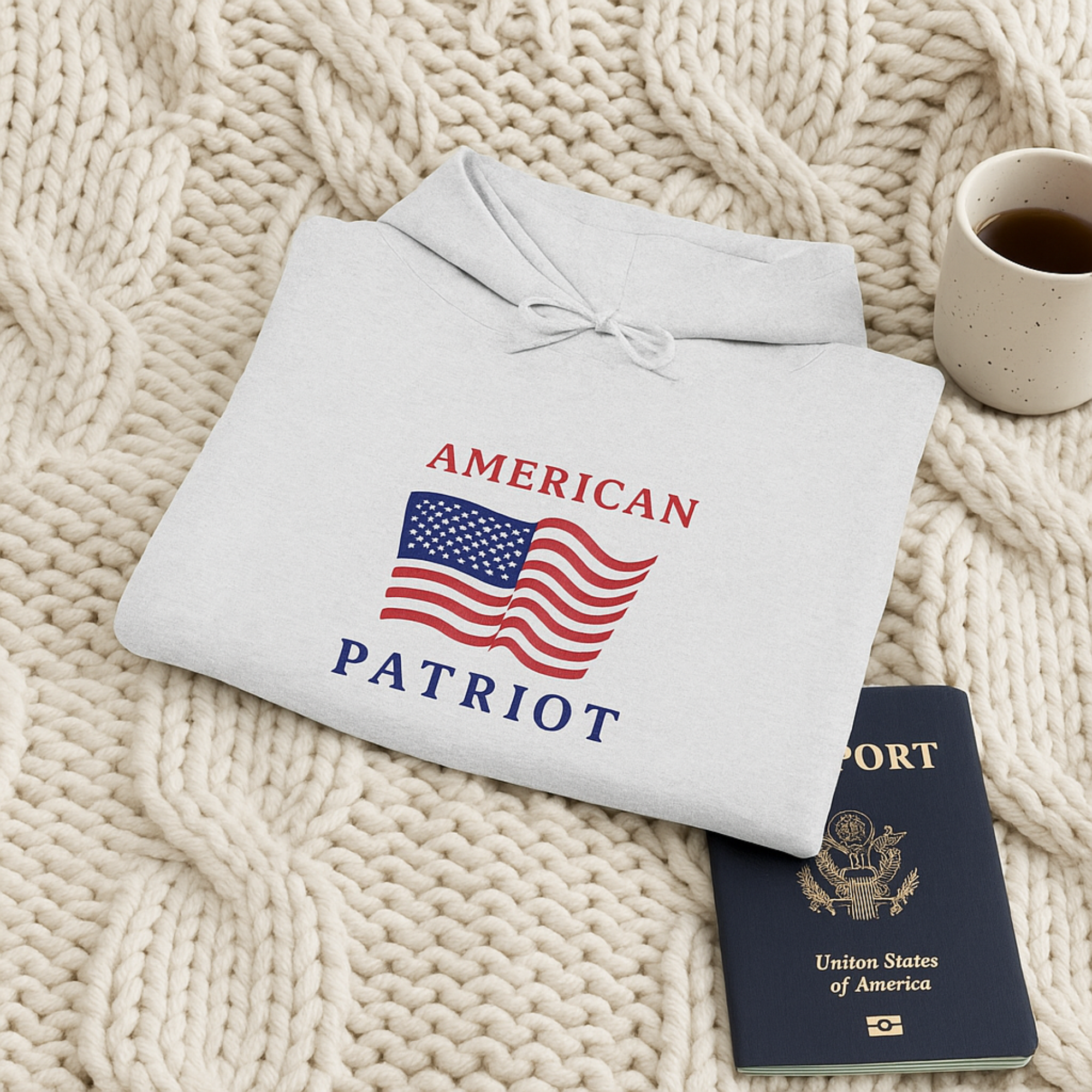 American Patriot Unisex Hoodie USA Flag Pullover Sweatshirt | Patriotic 4th of July Gift for Men And Women | Red White Blue USA Pride Hoodie product thumbnail image American Patriot Unisex Hoodie USA Flag Pullover Sweatshirt | Patriotic 4th of July Gift for Men And Women | Red White Blue USA Pride Hoodie product thumbnail image