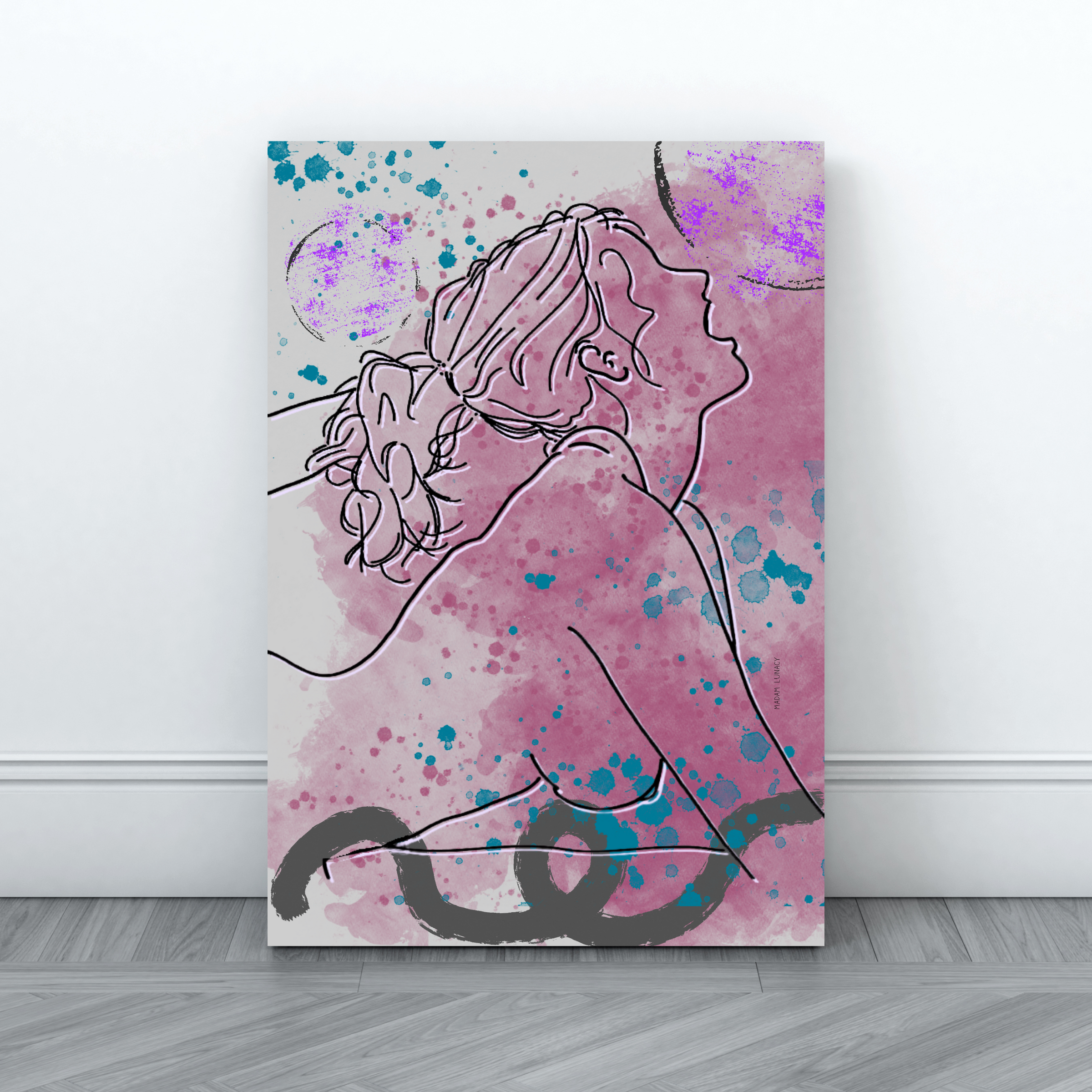 Grip with Desire. Art by Madam Lunacy - ART PRINT │ Erotic Collection product thumbnail image Grip with Desire. Art by Madam Lunacy - ART PRINT │ Erotic Collection product thumbnail image