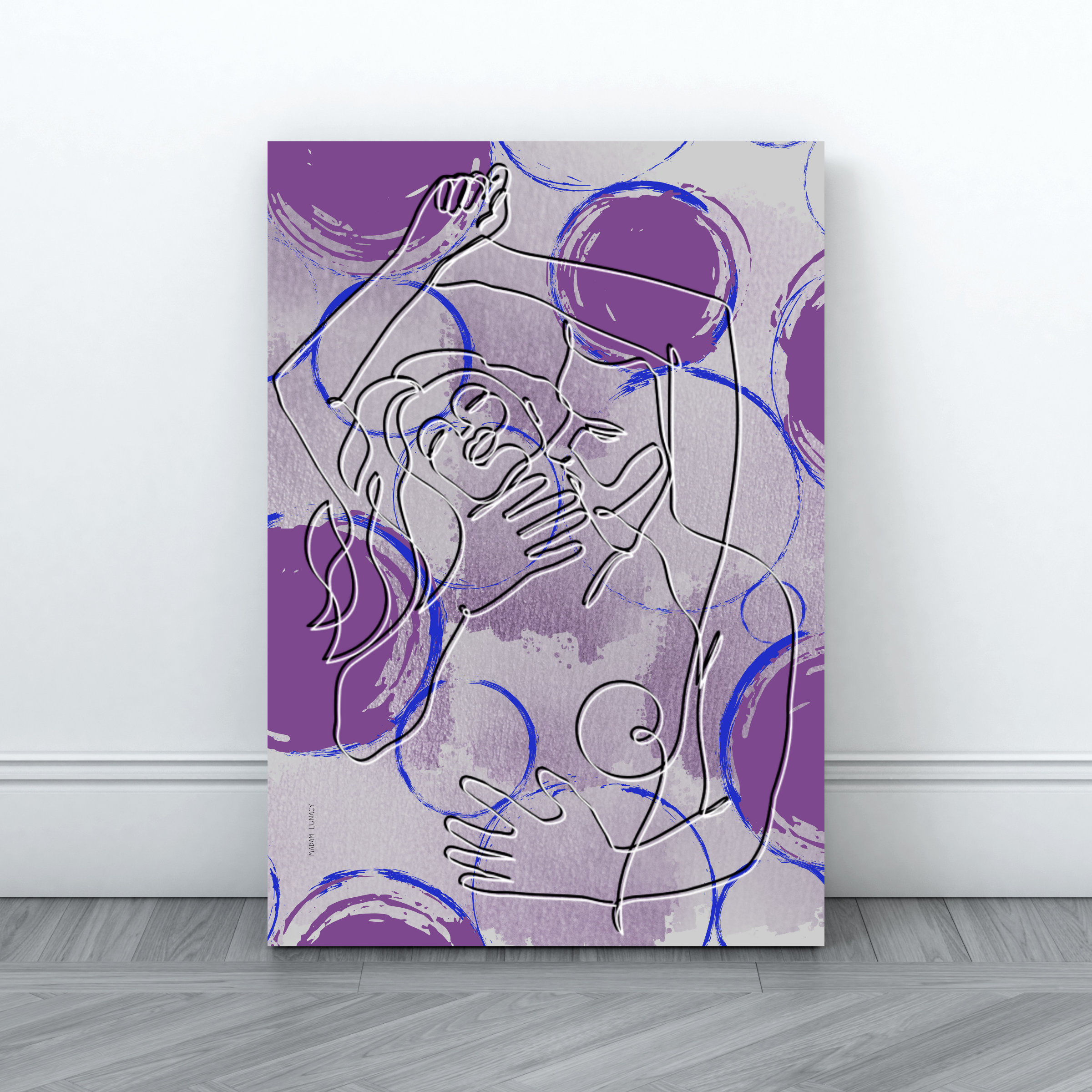 Ecstasy. Art by Madam Lunacy - ART PRINT │ Erotic Collection product thumbnail image
