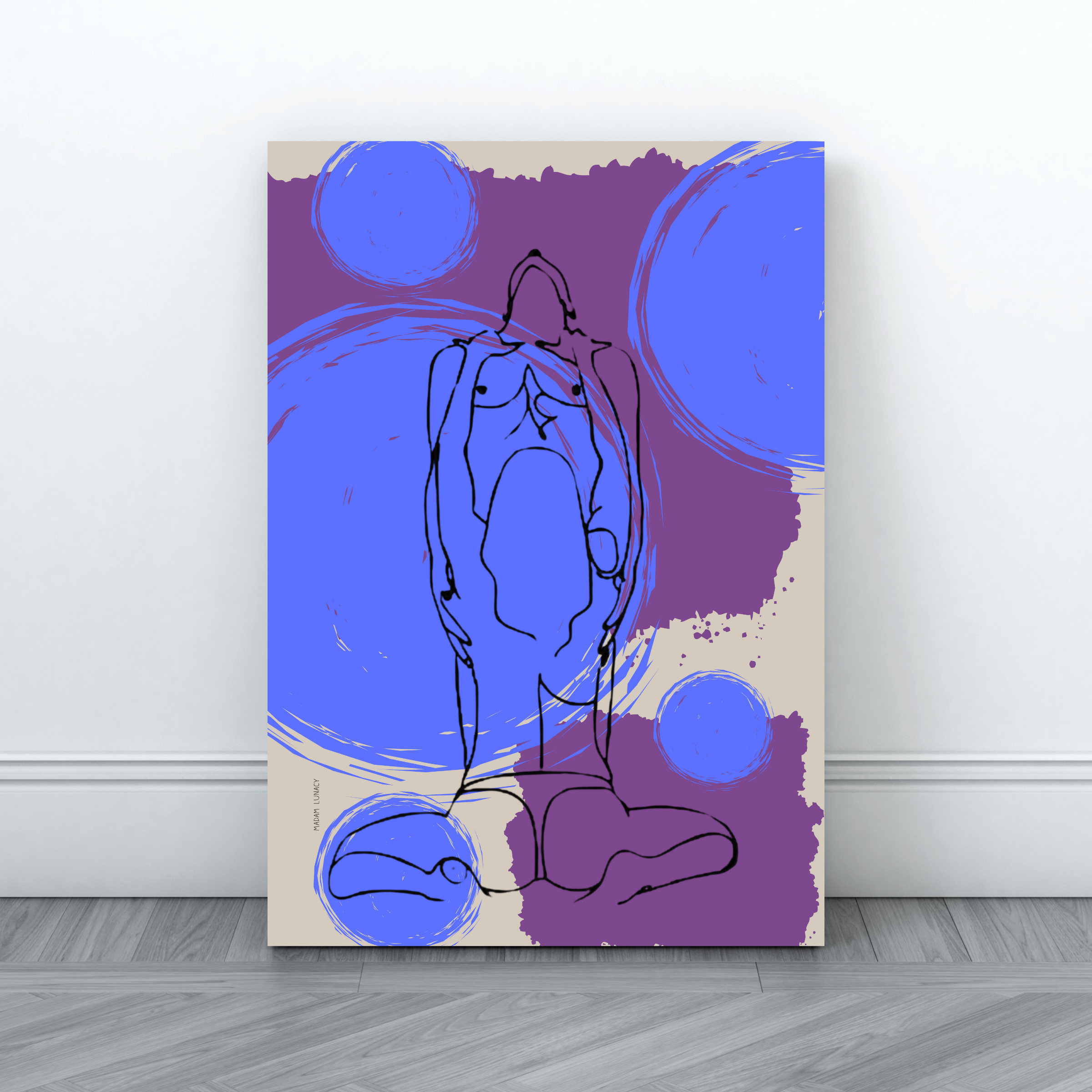 Fellatio: A Love Language. Art by Madam Lunacy - ART PRINT │ Erotic Collection