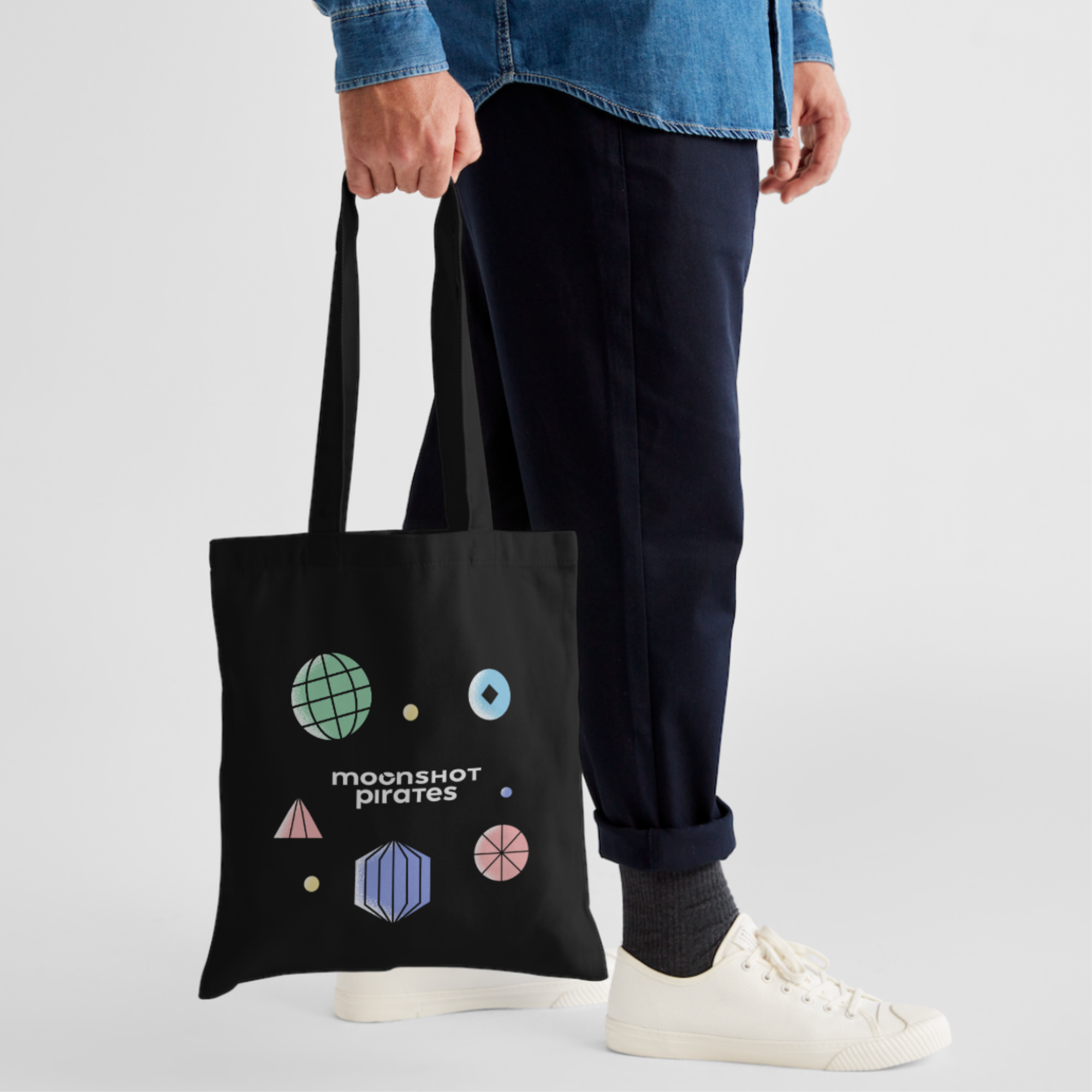 Organic Cotton Tote Bag for Bold Changemakers | Moonshot Pirates product thumbnail image Organic Cotton Tote Bag for Bold Changemakers | Moonshot Pirates product thumbnail image