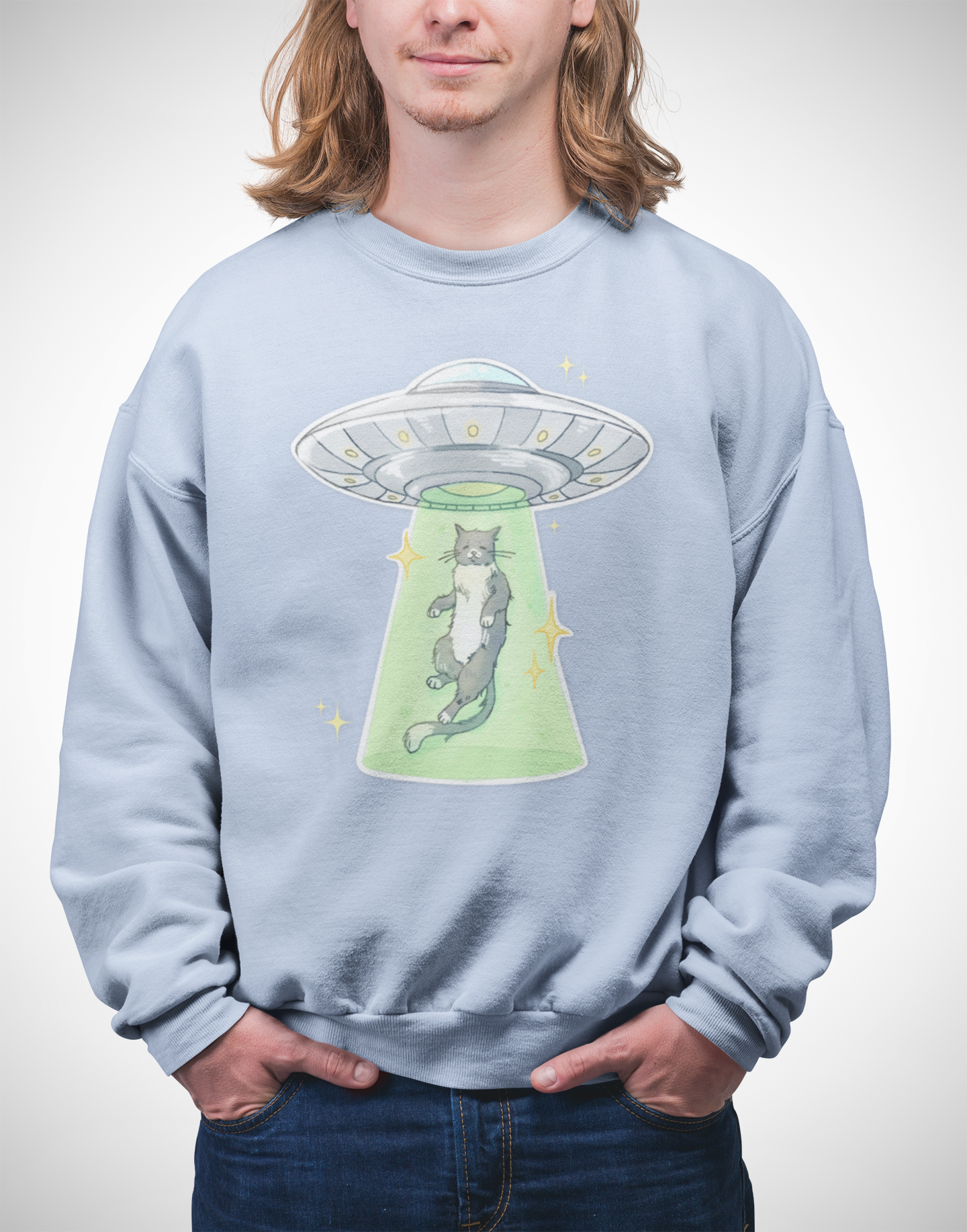 UFO Cat Unisex Sweatshirt 