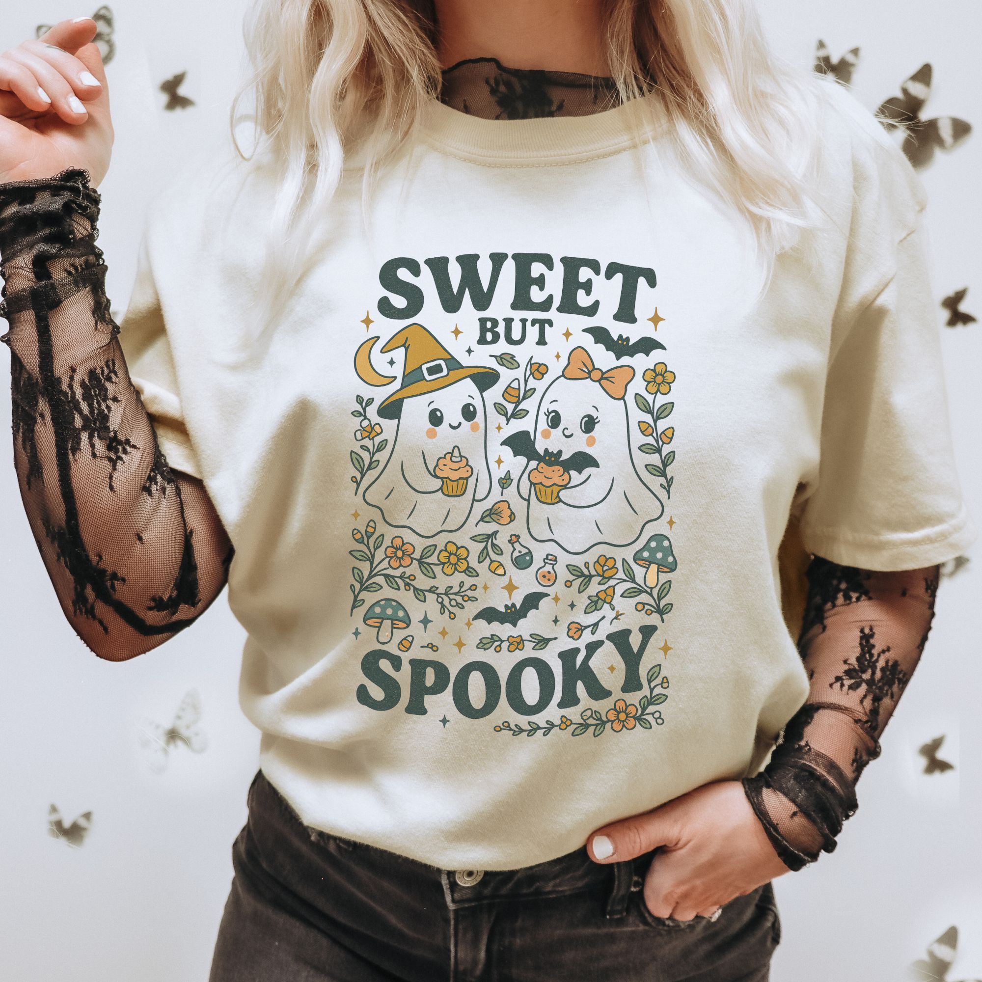 Sweet But Spooky T-Shirt product thumbnail image Sweet But Spooky T-Shirt product thumbnail image