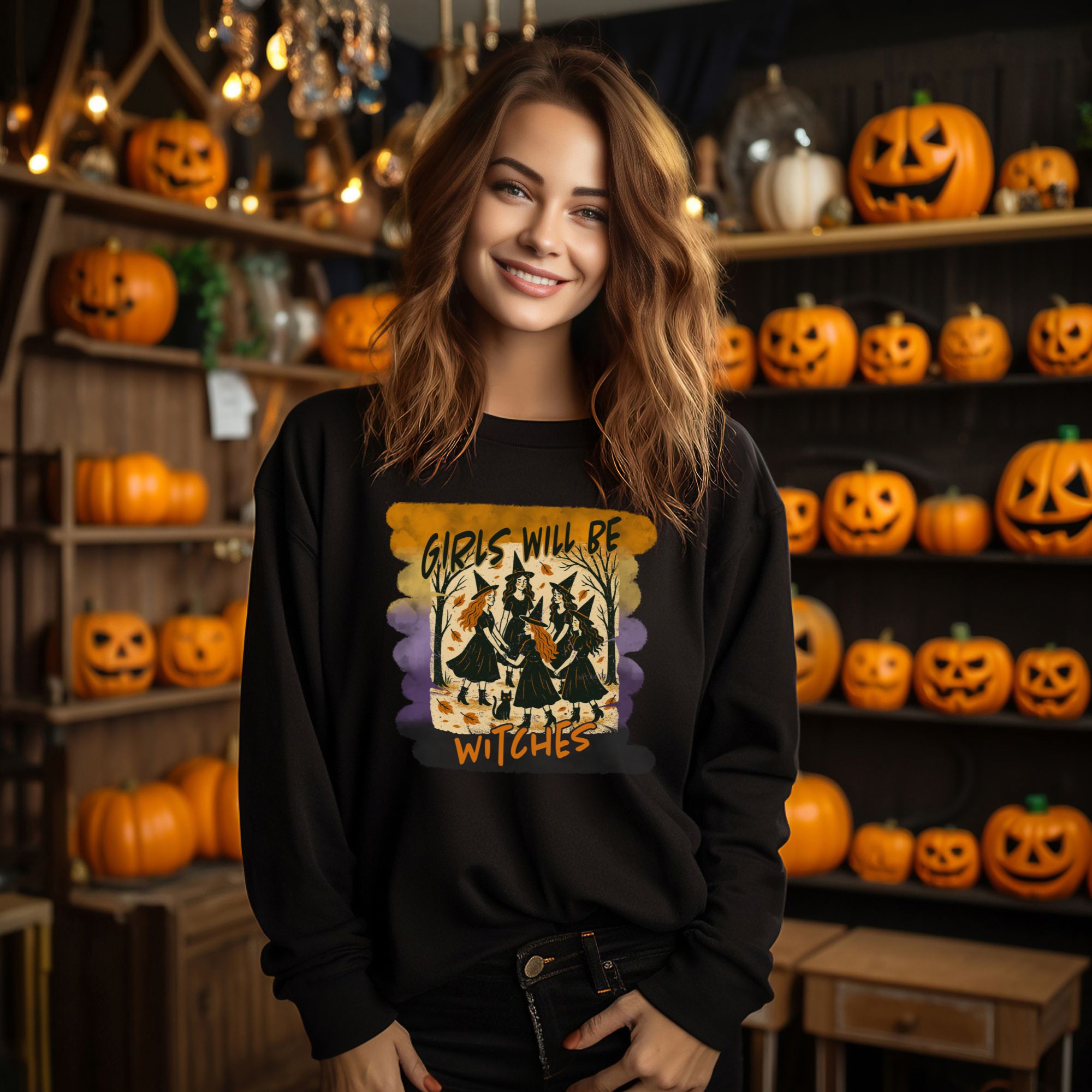 Girls Will Be Witches Sweatshirt product thumbnail image Girls Will Be Witches Sweatshirt product thumbnail image