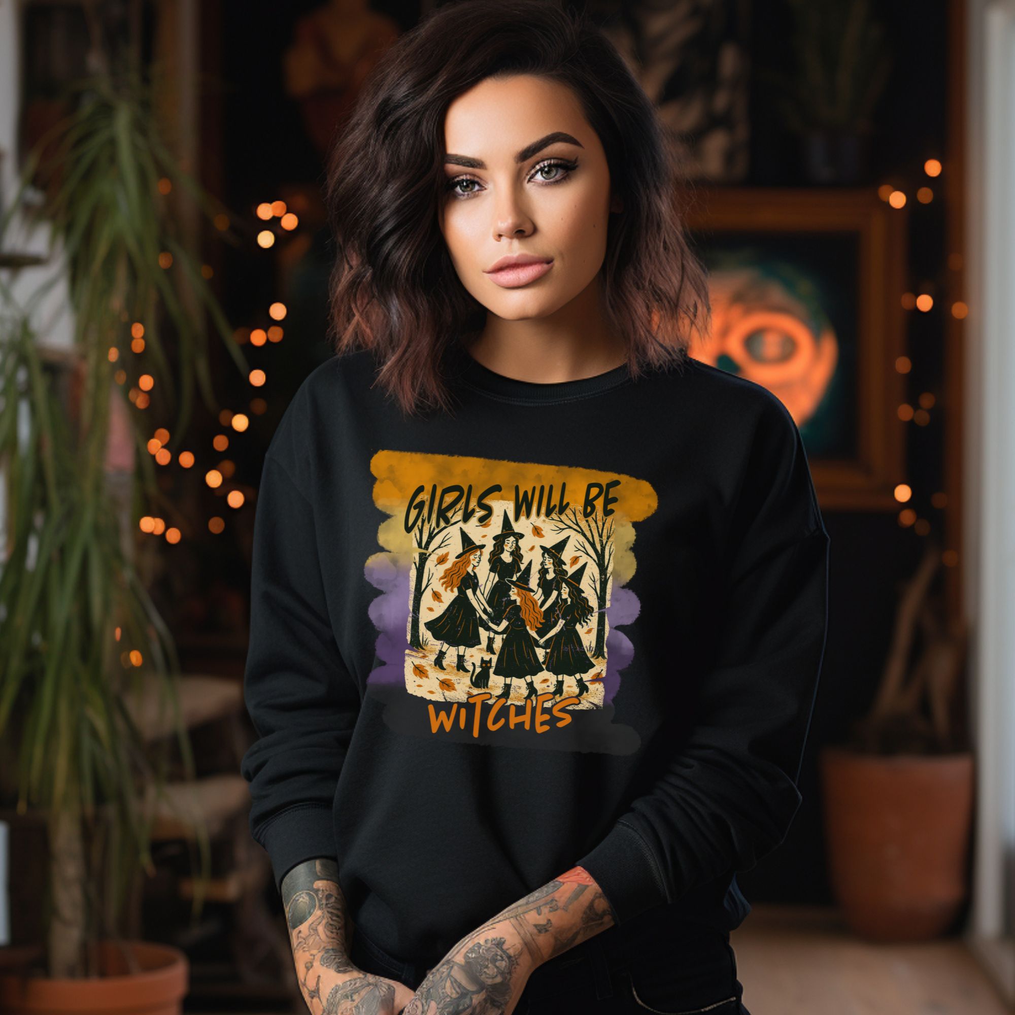Girls Will Be Witches Sweatshirt product thumbnail image Girls Will Be Witches Sweatshirt product thumbnail image