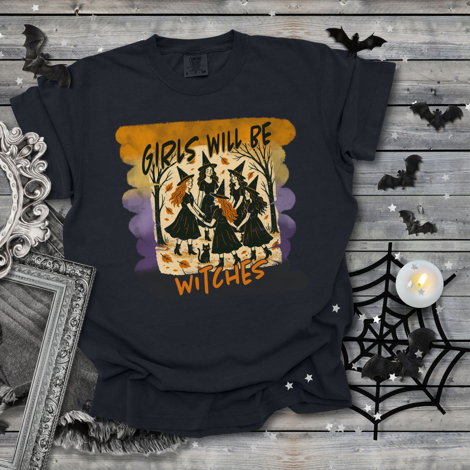 Girls Will Be Witches T-shirt product thumbnail image Girls Will Be Witches T-shirt product thumbnail image