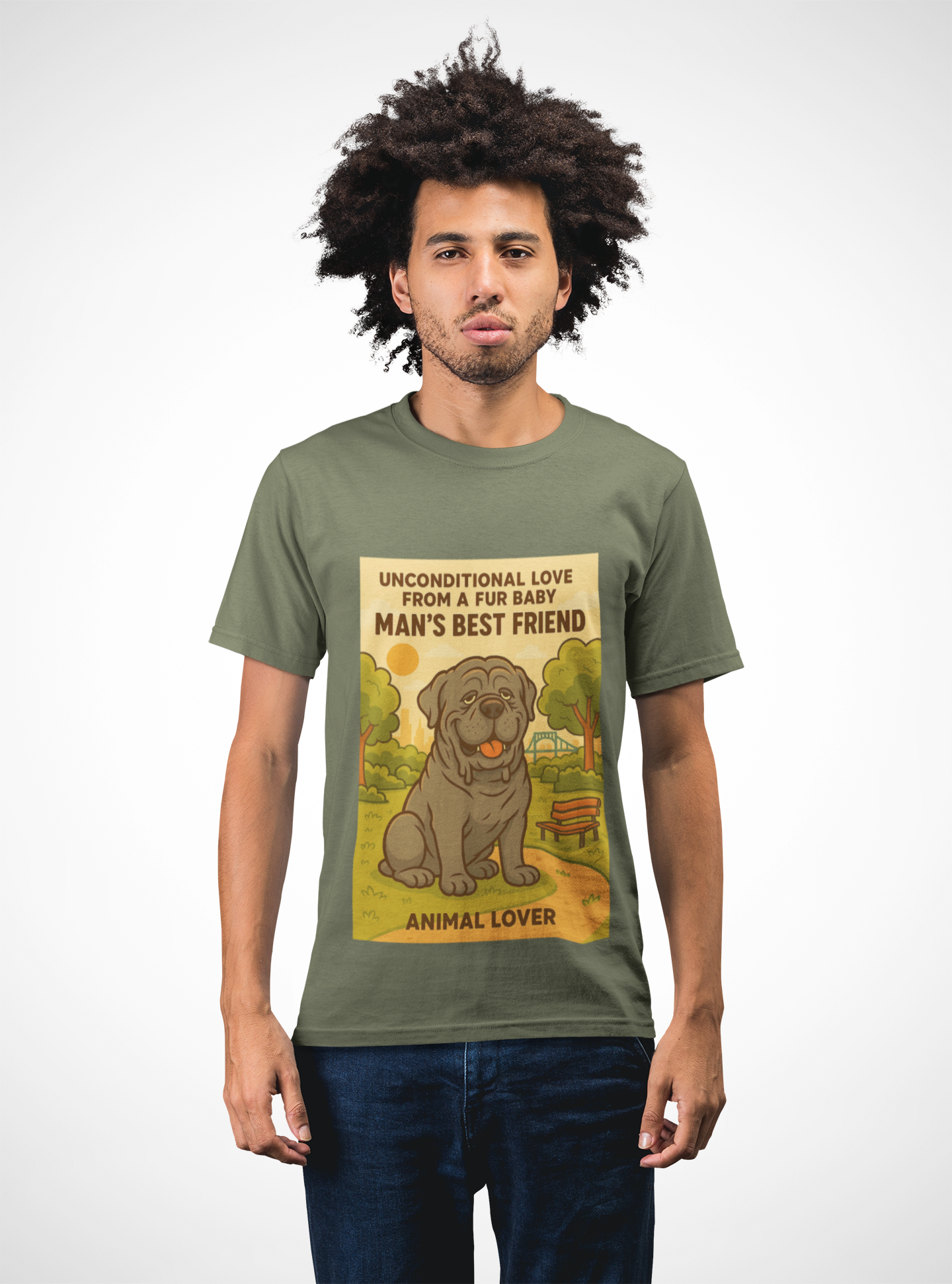 Fur Baby Love – Man’s Best Friend Tee product thumbnail image