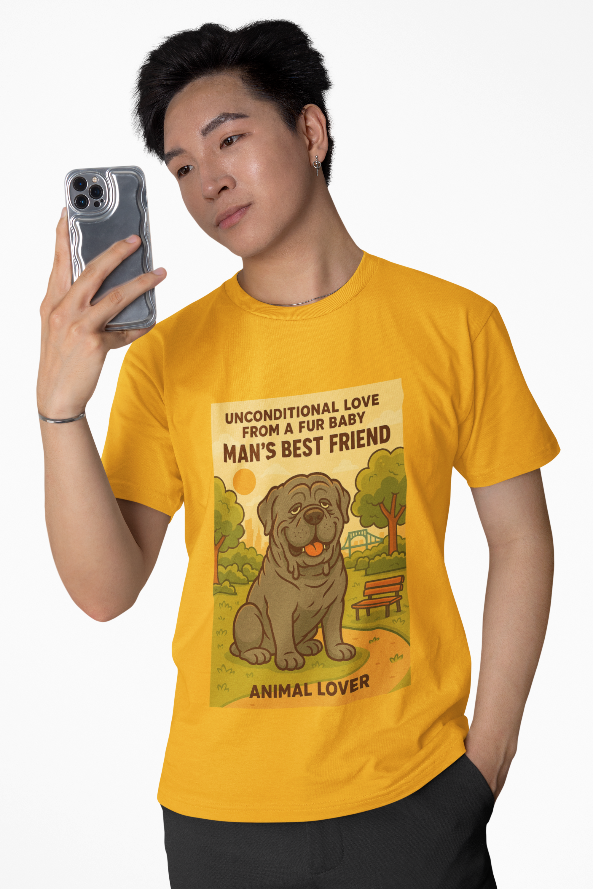 Fur Baby Love – Man’s Best Friend Tee product thumbnail image