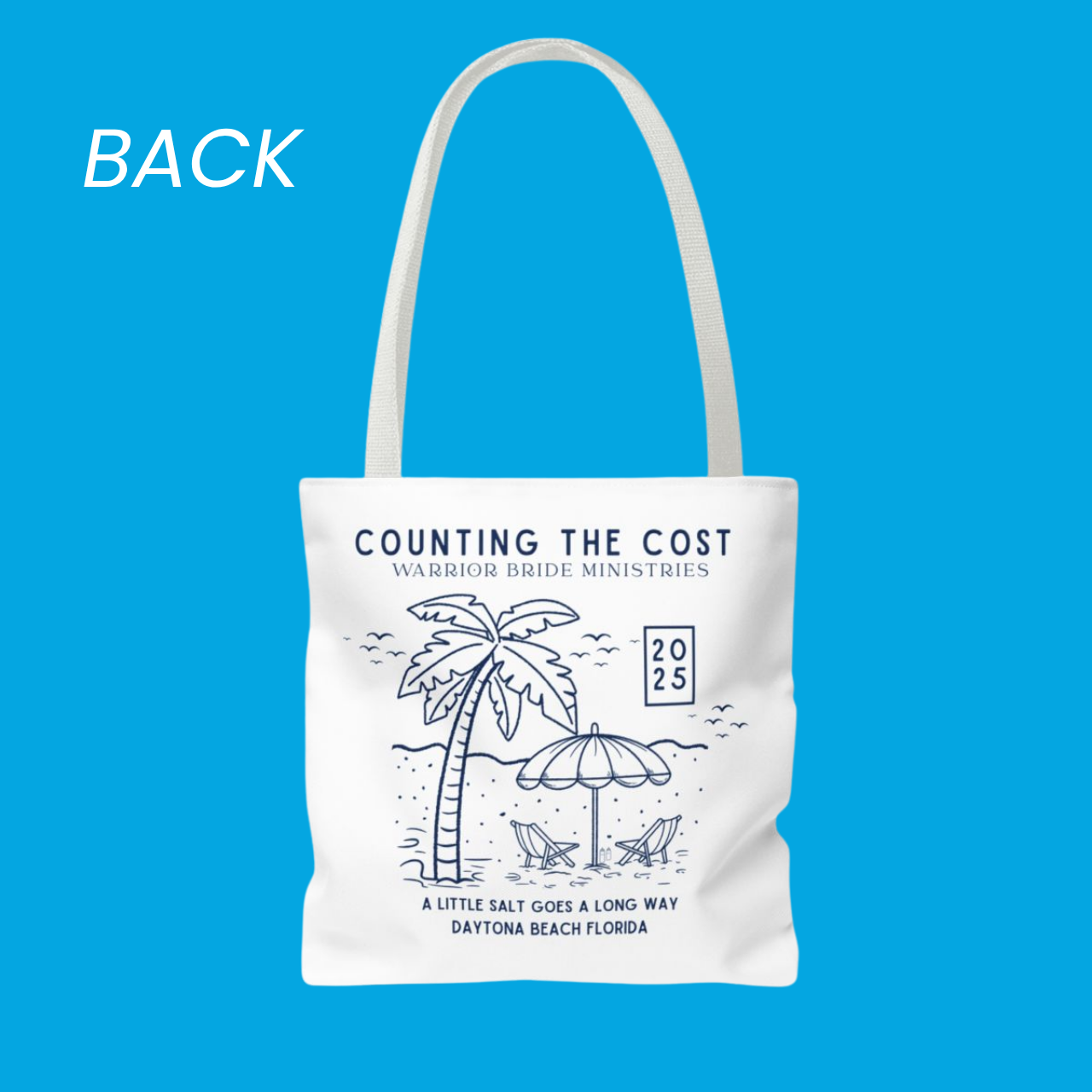 Warrior / A Little Salt Goes a Long Way Tote Bag product thumbnail image Warrior / A Little Salt Goes a Long Way Tote Bag product thumbnail image