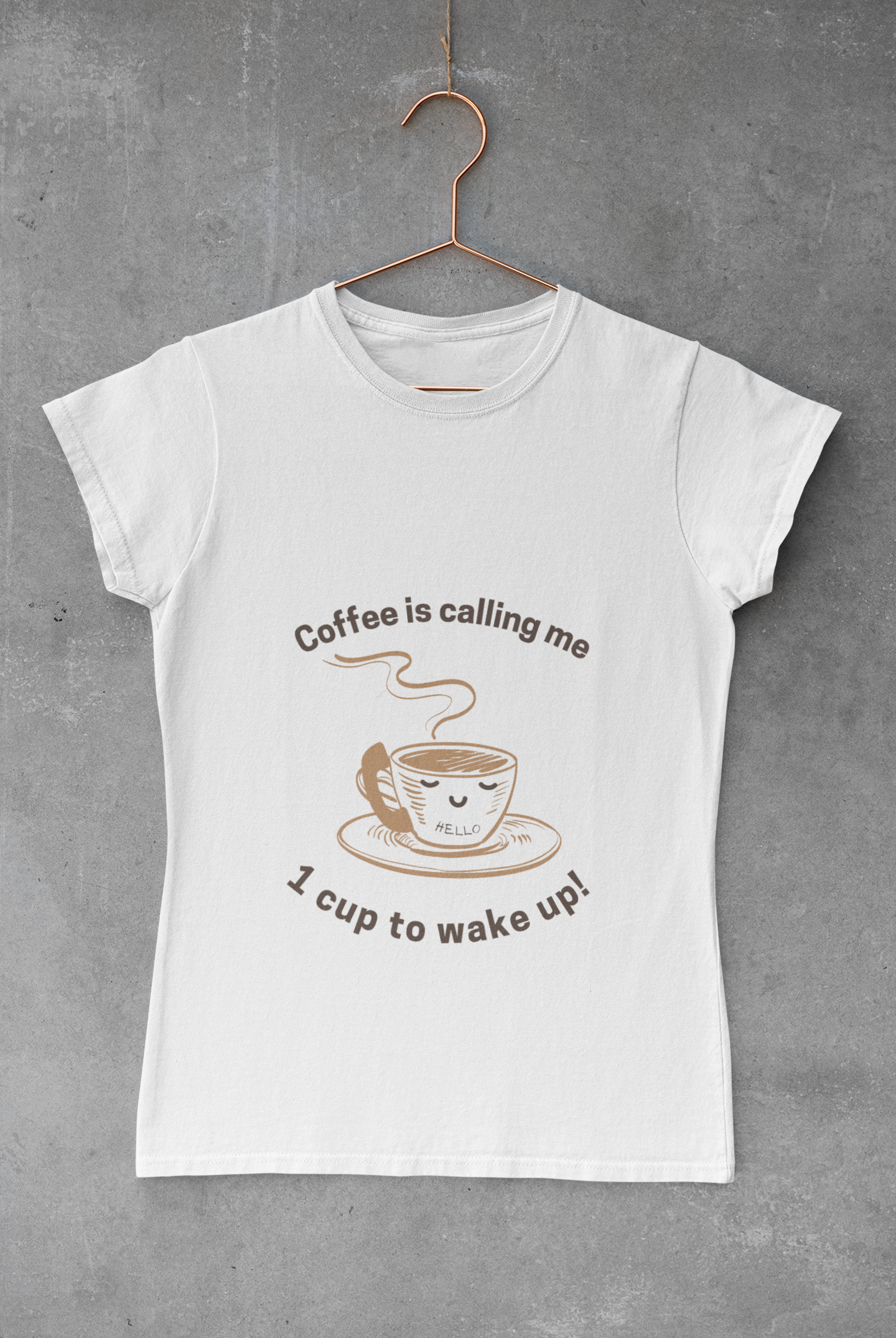 Coffee Is Calling Unisex T-Shirt, Funny Coffee Lover Tee, Gift for Barista, Birthday Present, Brewed Awakening Apparel
