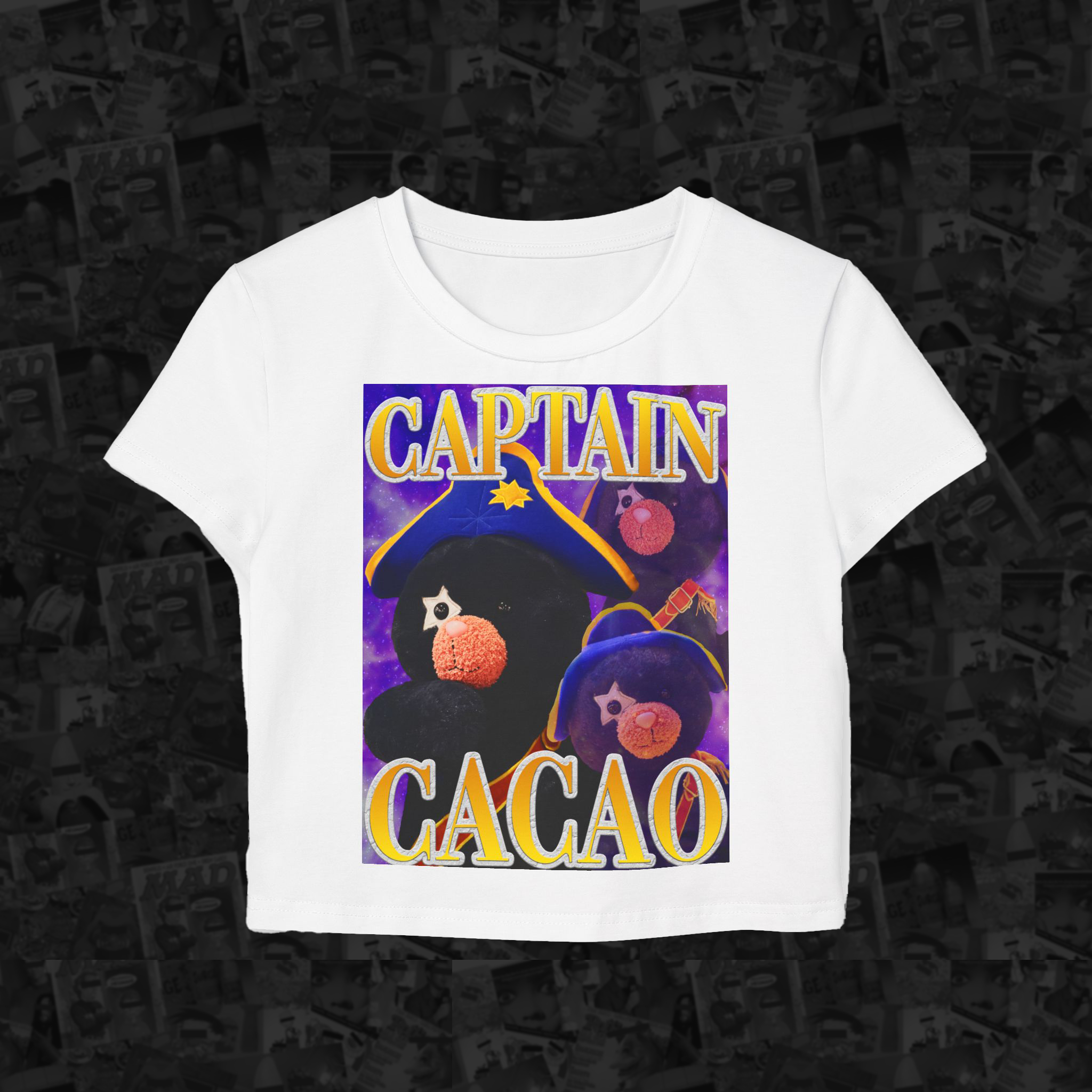 Chocolate Bear (Women's Baby Tee) Chocolate Bear (Women's Baby Tee)