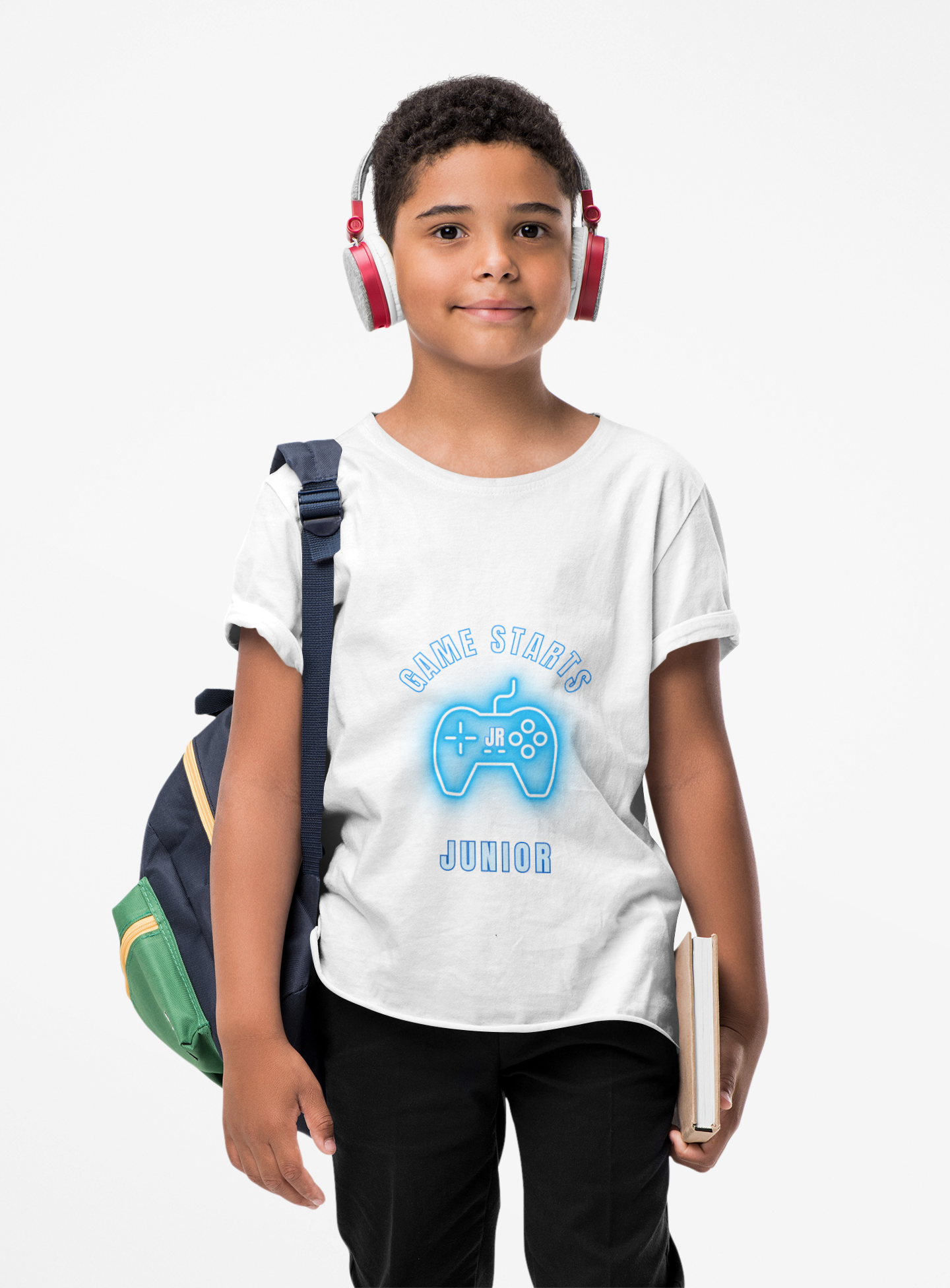 Toddler T-Shirt Game Starts Here Junior Player Video Game Tee