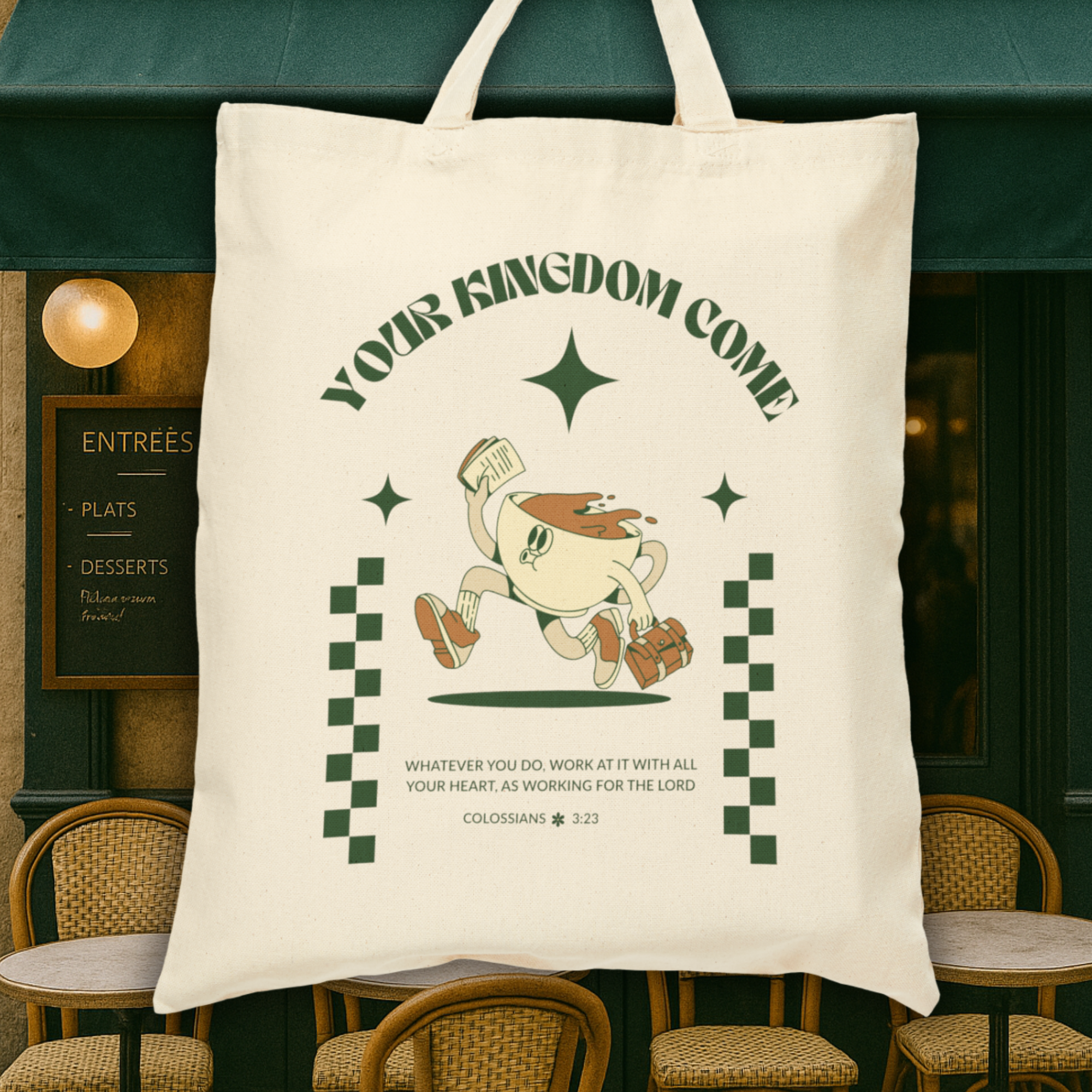 Your Kingdom Come Canvas Tote Bag