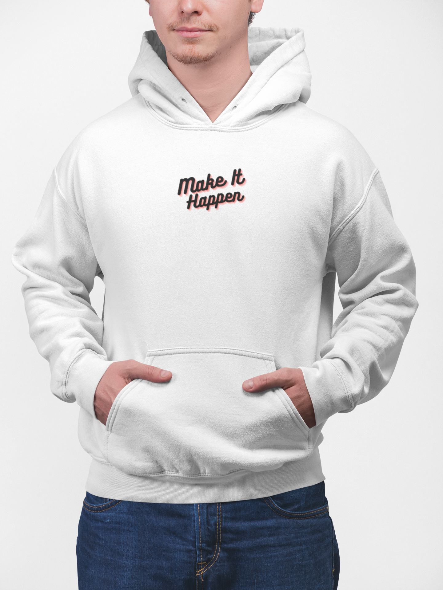 Unisex Hooded Long Sleeve Tee – "Make It Happen" – Motivational Top for Casual Wear, Gift for Friends, Lightweight Hoodie, Activewear, [...]