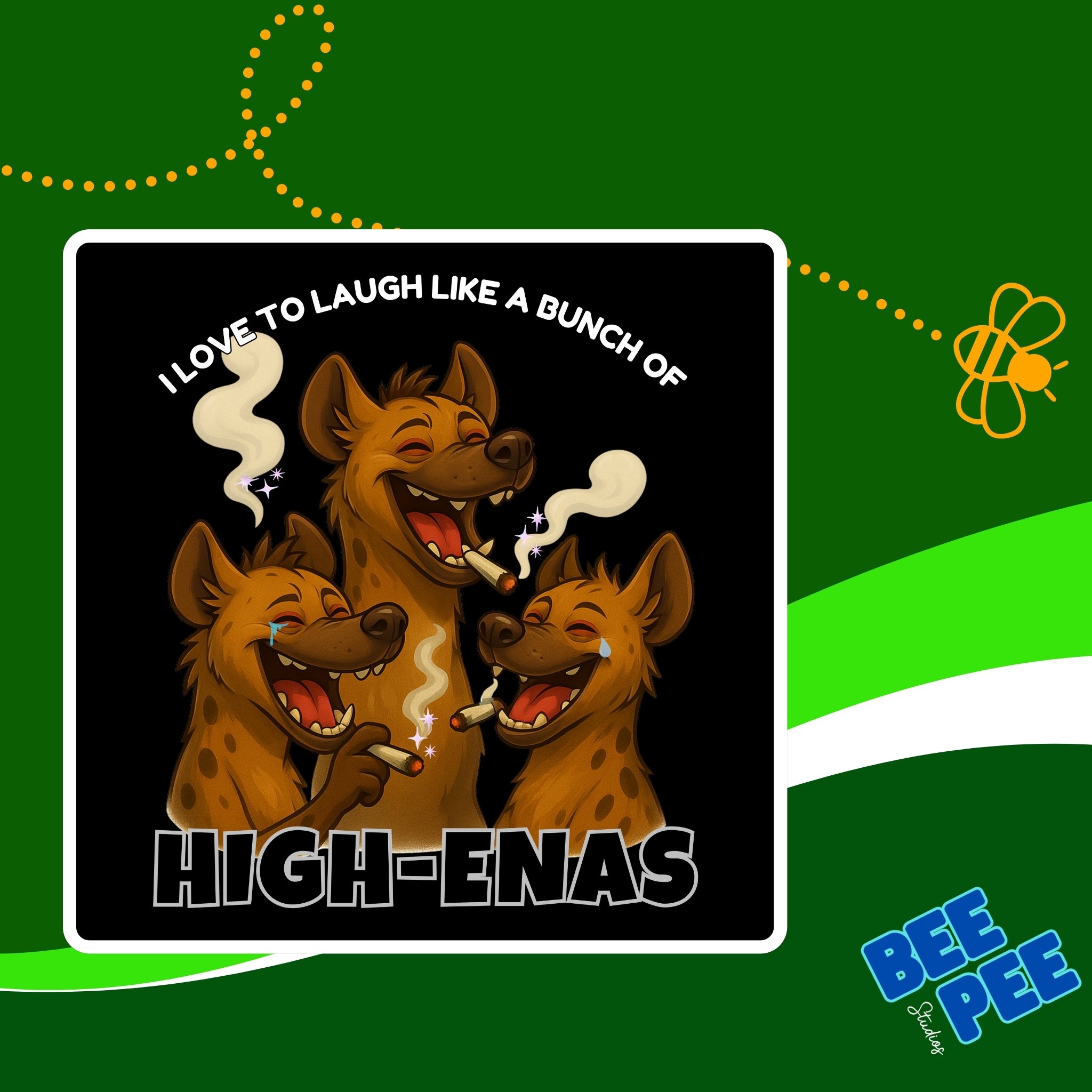 "High-Enas" Funny Graphic Tee product thumbnail image