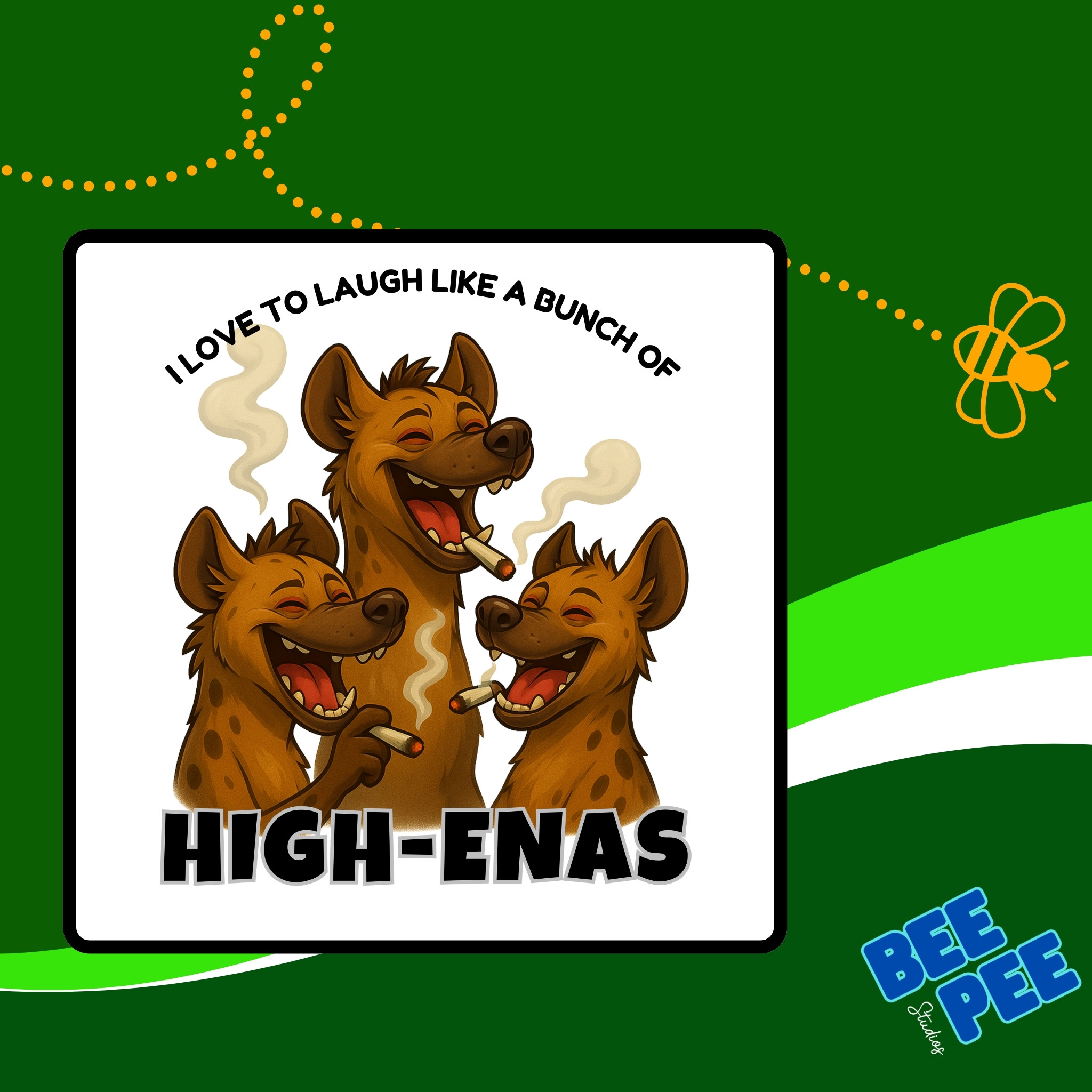 "High-Enas" Funny Graphic Tee product thumbnail image "High-Enas" Funny Graphic Tee product thumbnail image