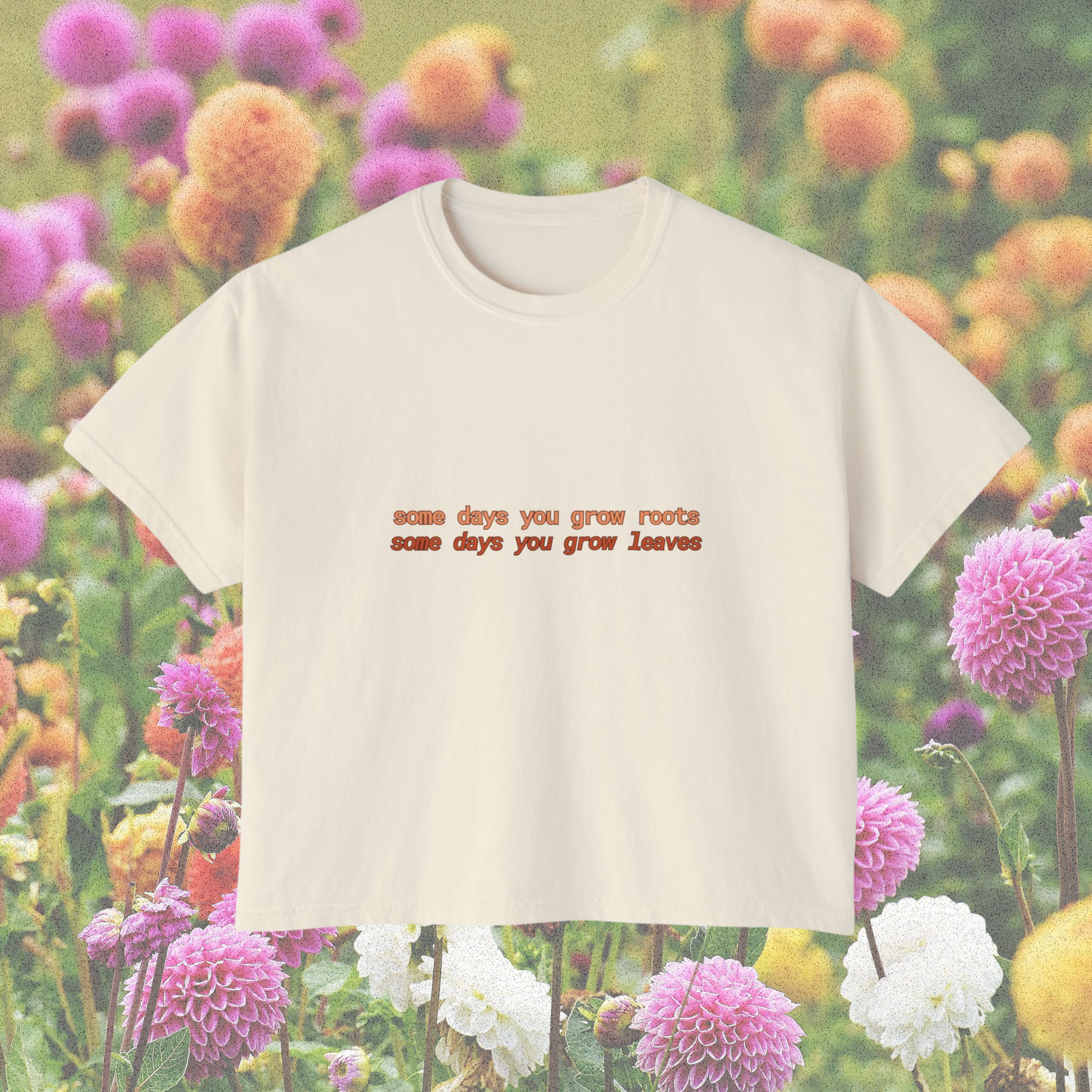 Roots &amp; Leaves Boxy Tee