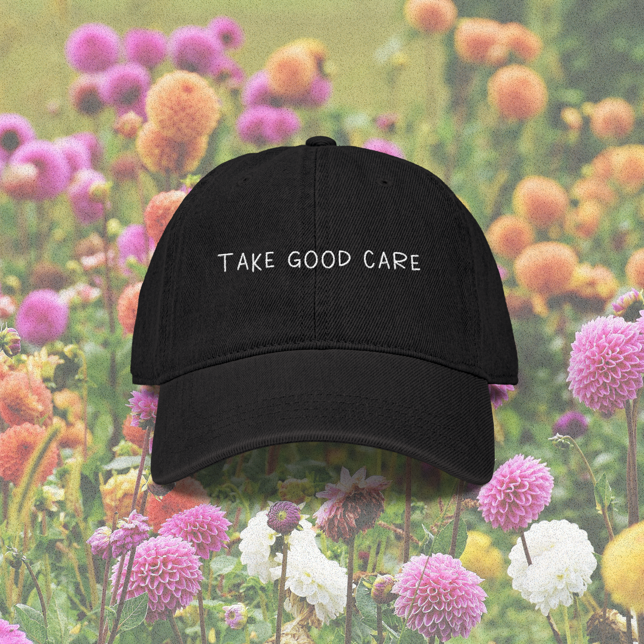 Take Good Care Denim Hat product thumbnail image Take Good Care Denim Hat product thumbnail image