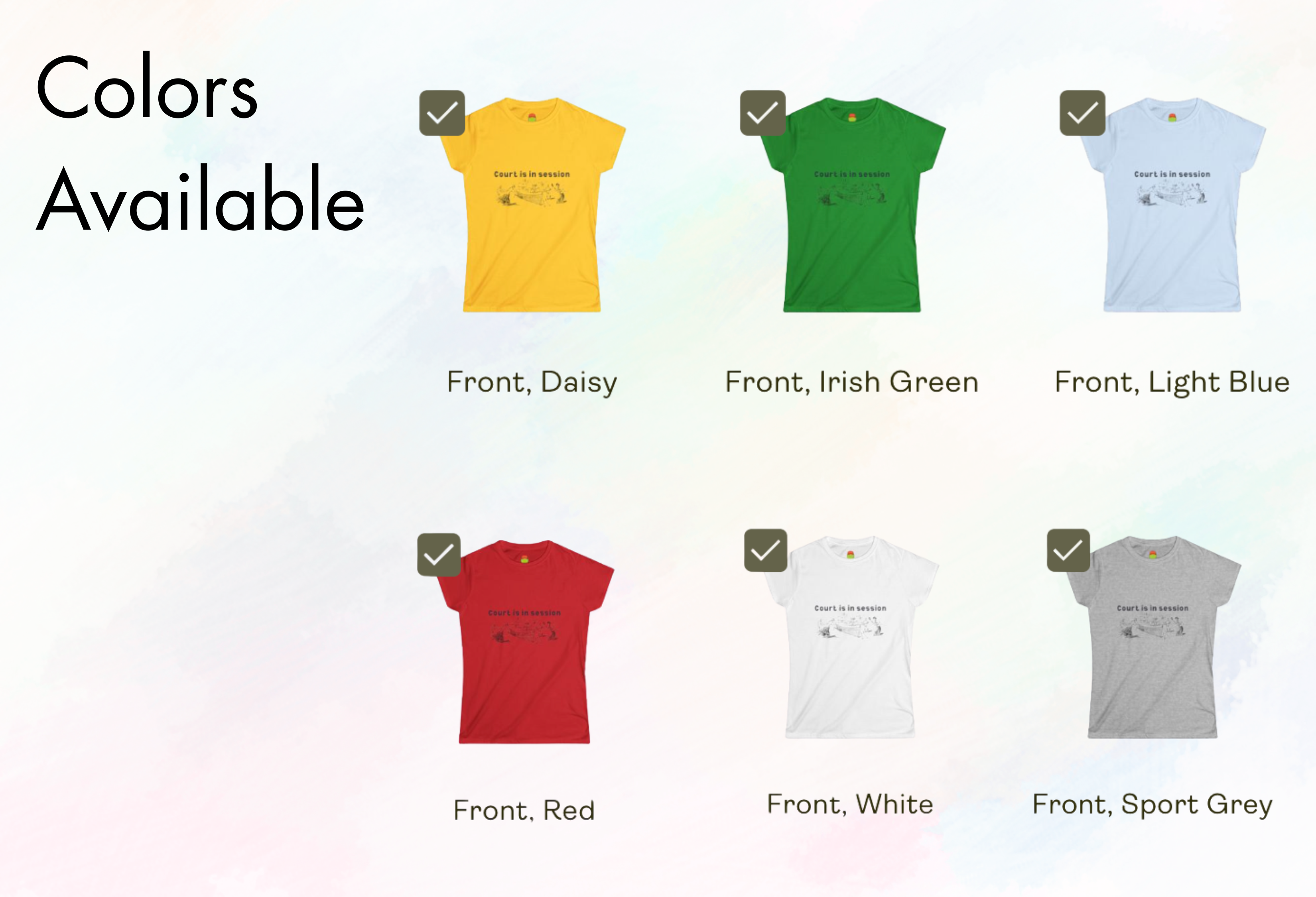Women's Tennis Tee, Funny T-Shirt for Tennis Enthusiasts, A play on words Tennis Theme, Court Humor, Gift for Tennis Fans, Casual Wear product thumbnail image