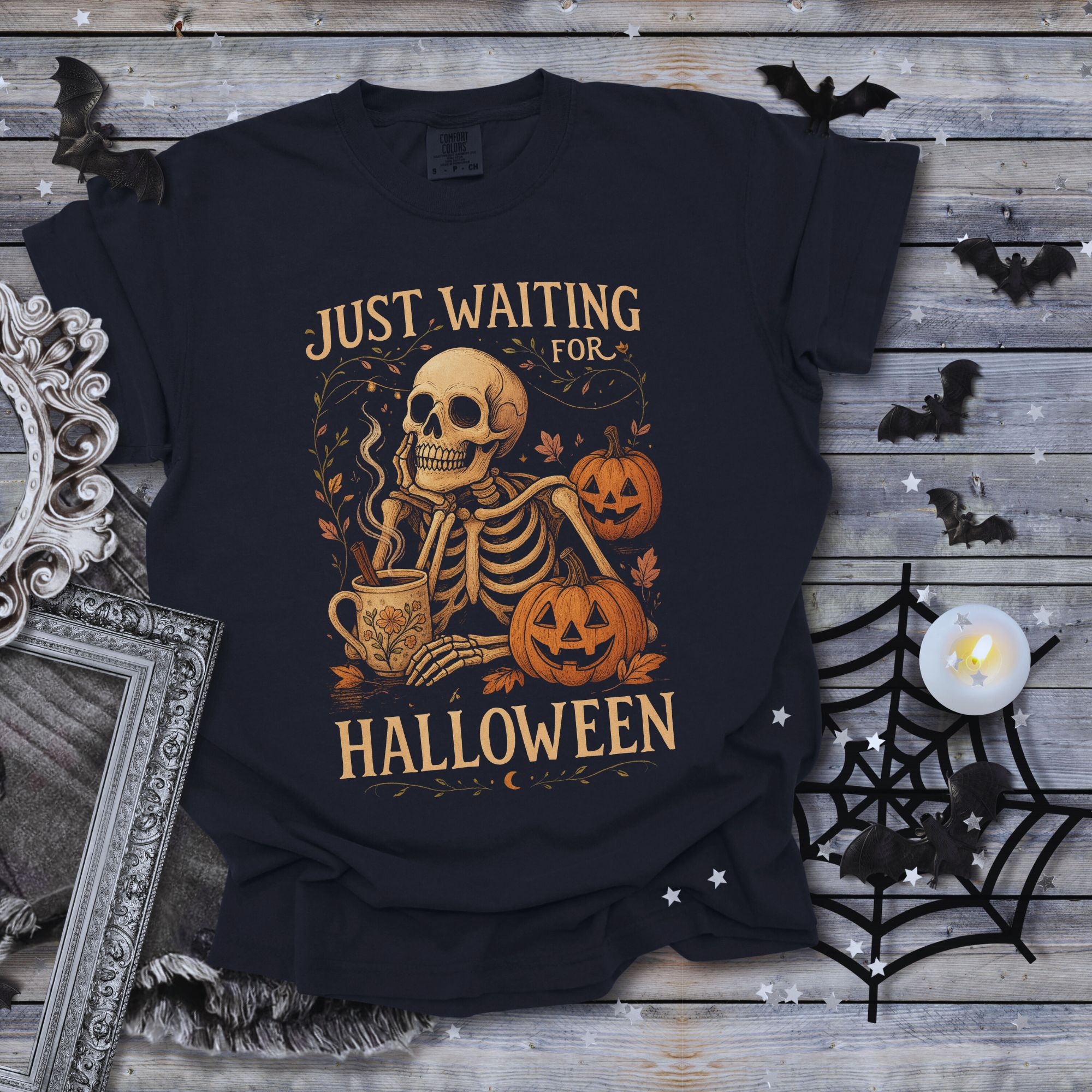 Halloween Waiting T-shirt product thumbnail image Halloween Waiting T-shirt product thumbnail image
