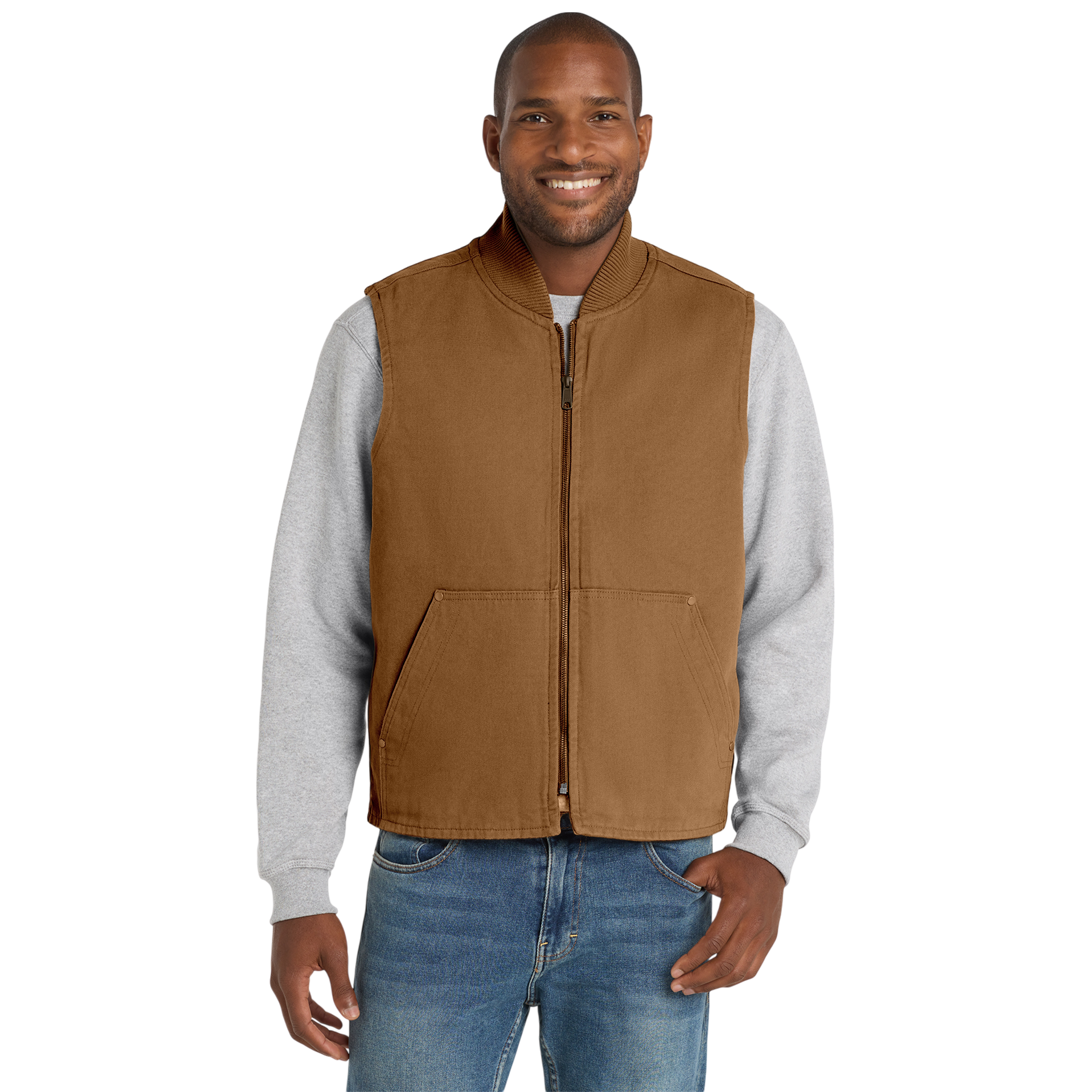 KAMIKAZERIOT Unisex Embroidered Duck Cloth Vest, Casual Comfort Wear, Outdoor Adventure Gear, Stylish Layering Piece, Perfect for Fall and Winter product thumbnail image KAMIKAZERIOT Unisex Embroidered Duck Cloth Vest, Casual Comfort Wear, Outdoor Adventure Gear, Stylish Layering Piece, Perfect for Fall and Winter product thumbnail image