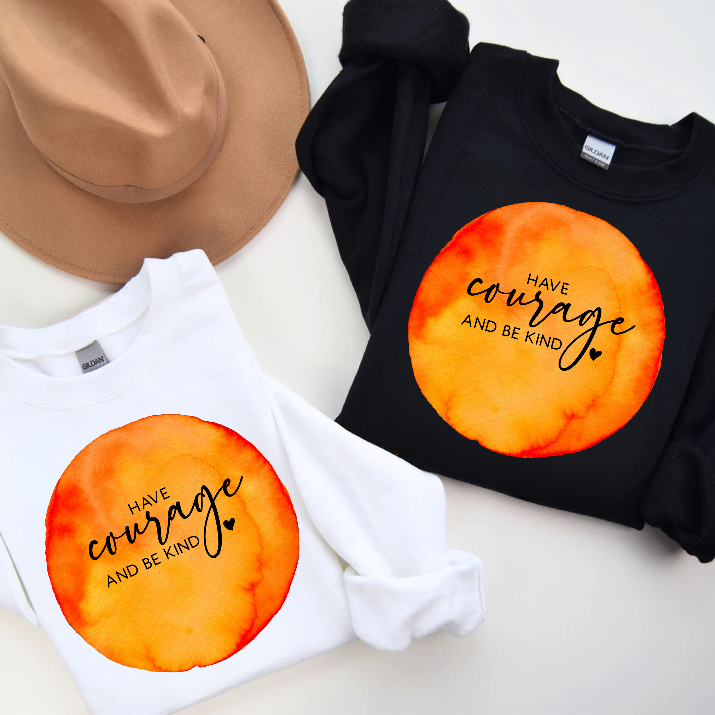 Courage &amp; Kindness Tee, Unisex T-Shirt, Inspirational Gift, Motivational Apparel, Positive Vibes, Everyday Wear product thumbnail image