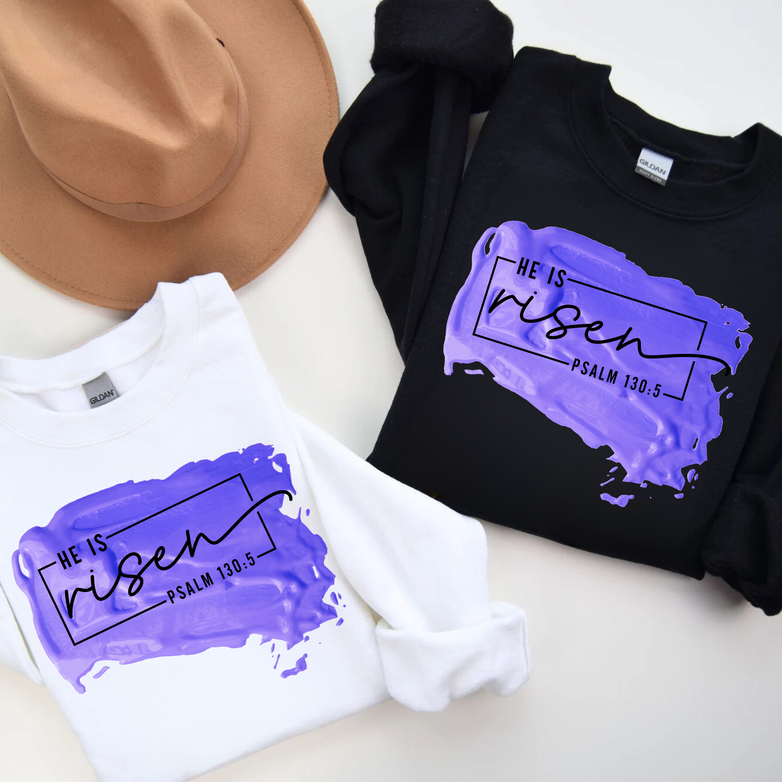 He is Risen Short Sleeve Tee - Inspirational Christian T-Shirt, Faith-Based Gift, Easter Apparel, Bible Verse Tee, Unisex Casual Wear