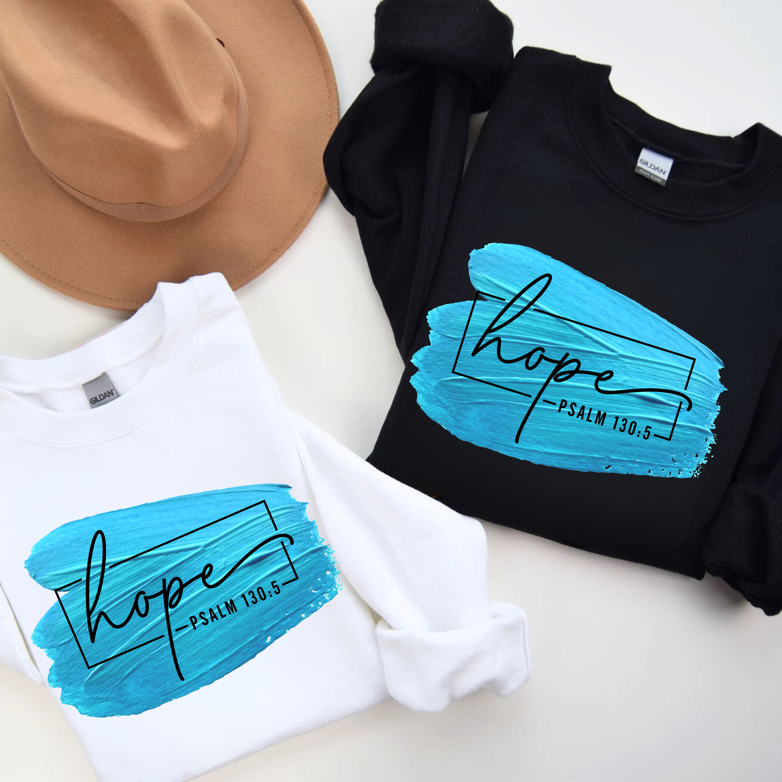 Hope-Inspired Unisex Tee | Psalm 130:5 | Spiritual Gift, Faith Apparel, Uplifting Shirt, Everyday Comfort, Inspirational Clothing product thumbnail image