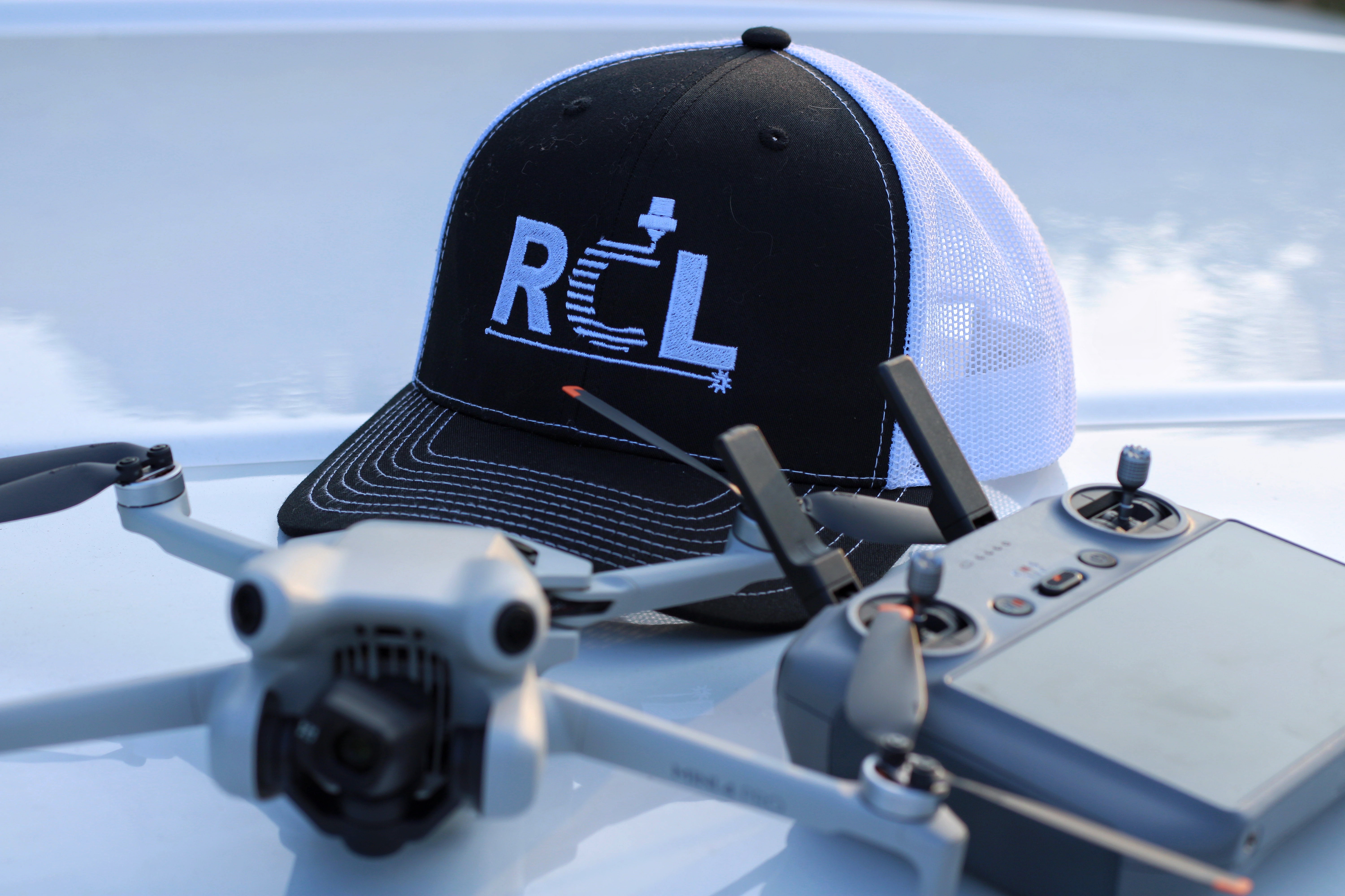 Classic "RCL" Embroidered Richardson 112 Snapback Trucker Cap