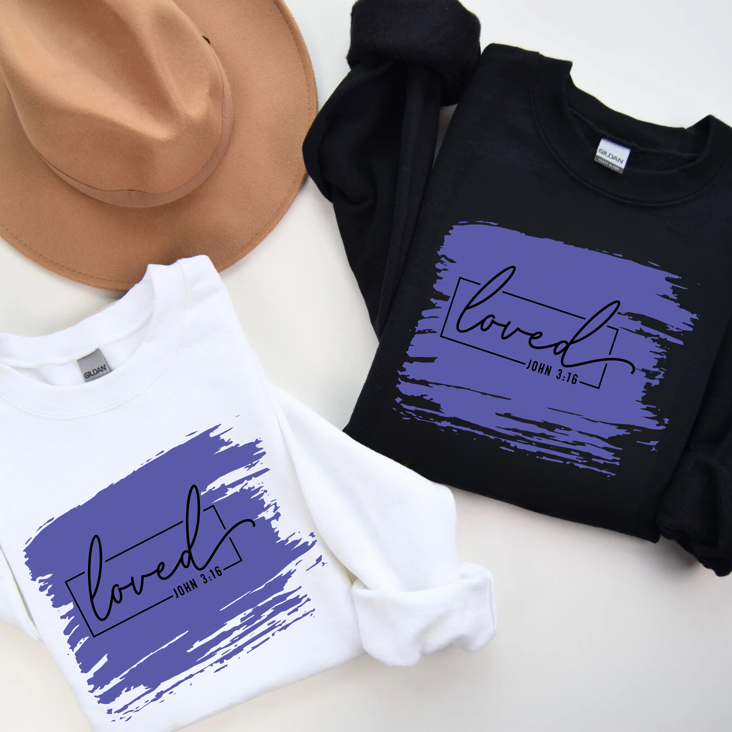 Loved Unisex Jersey Tee, Inspirational Shirt, Christian Gift, Soft Casual Wear, Motivational Apparel, Faith-Based Clothing product thumbnail image