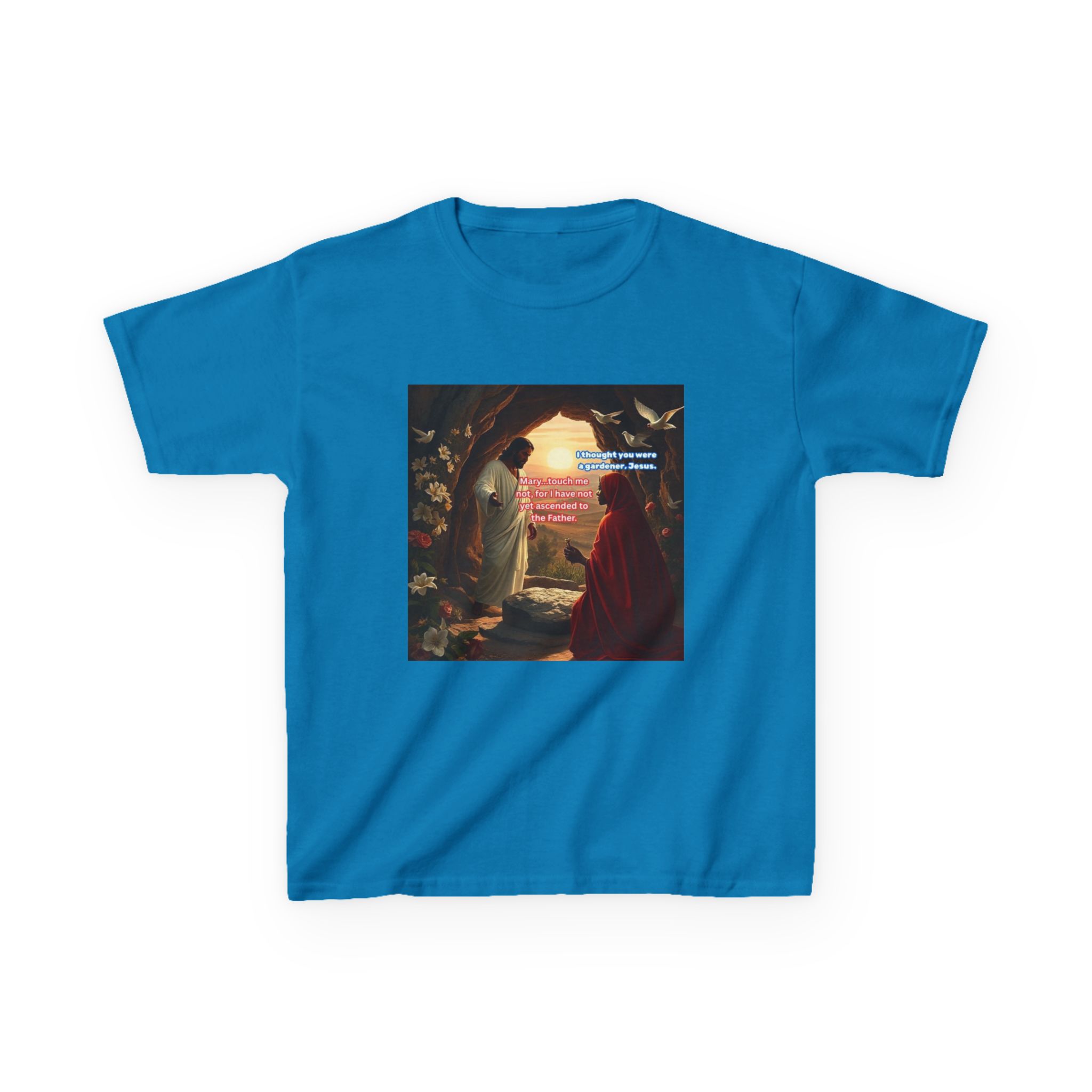 Jesus and Mary Kids Heavy Cotton™ Tee product thumbnail image