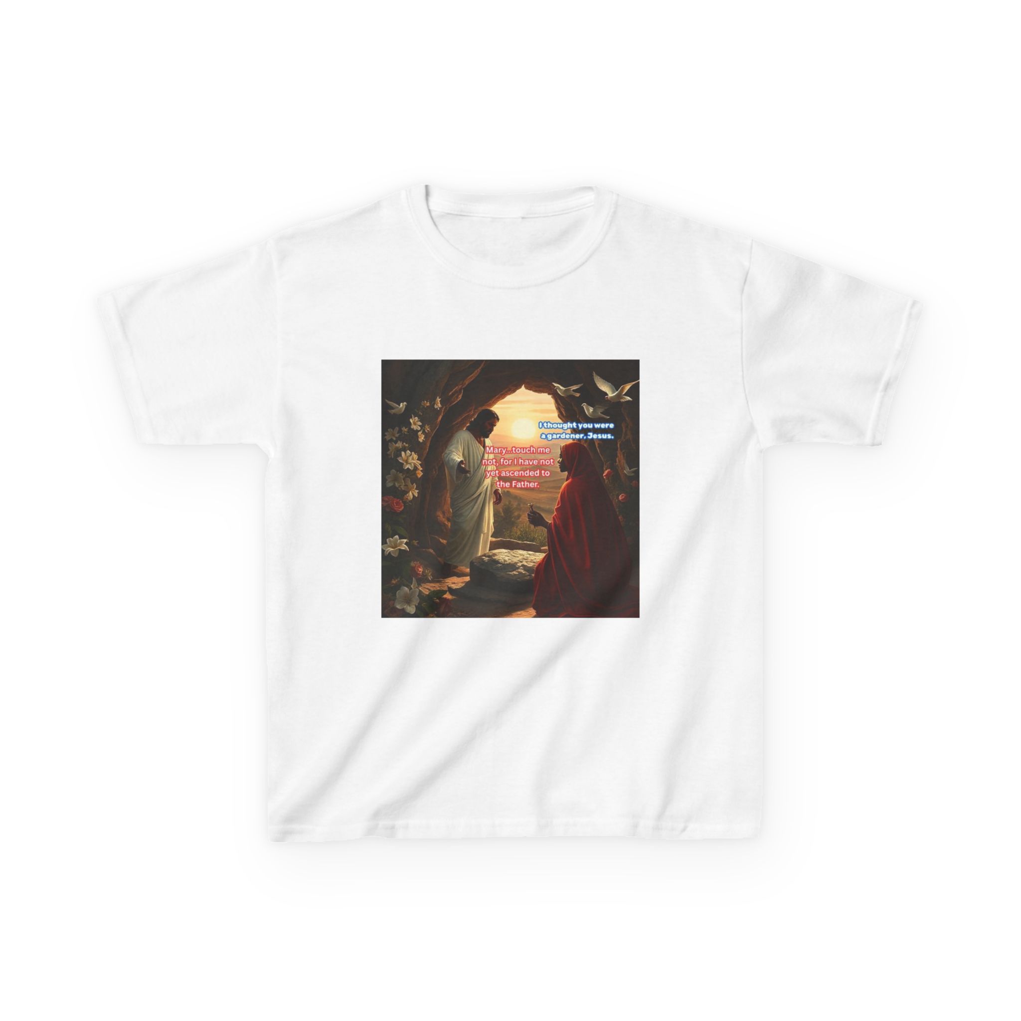 Jesus and Mary Kids Heavy Cotton™ Tee product thumbnail image