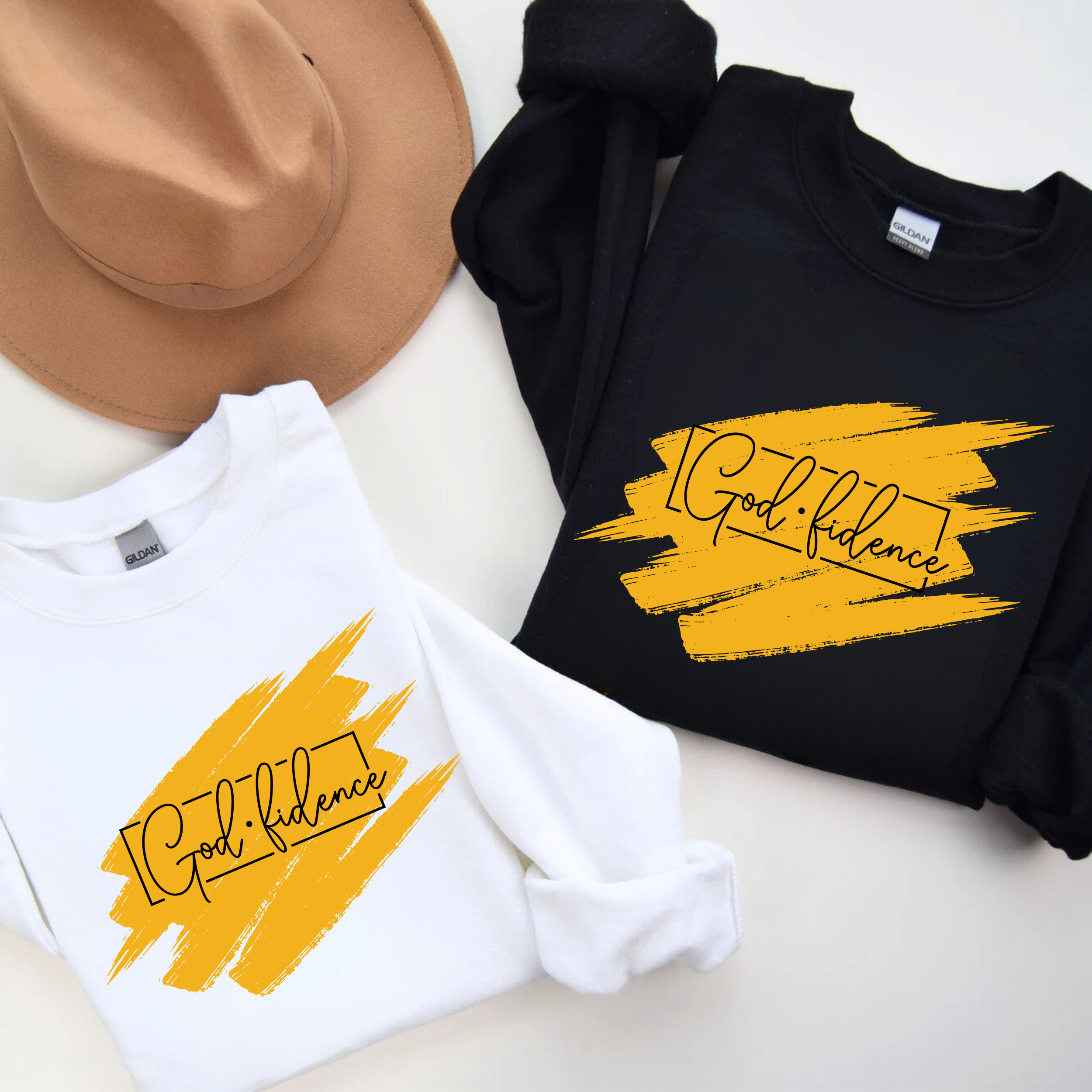 God-fidence Unisex Jersey Tee, Motivational Shirt, Uplifting Gift, Inspirational T-Shirt, Faith-Based Apparel, Casual Wear product thumbnail image