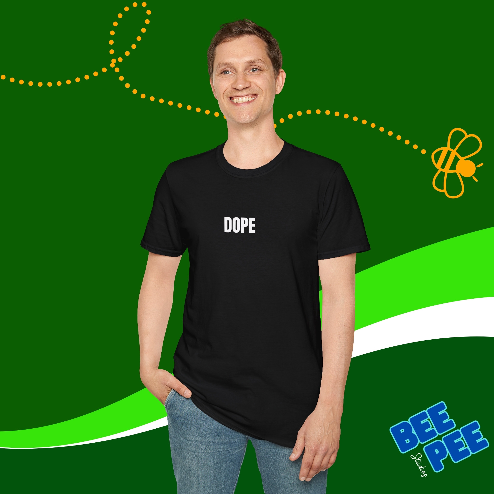 "DOPE" Unisex T-Shirt product thumbnail image "DOPE" Unisex T-Shirt product thumbnail image