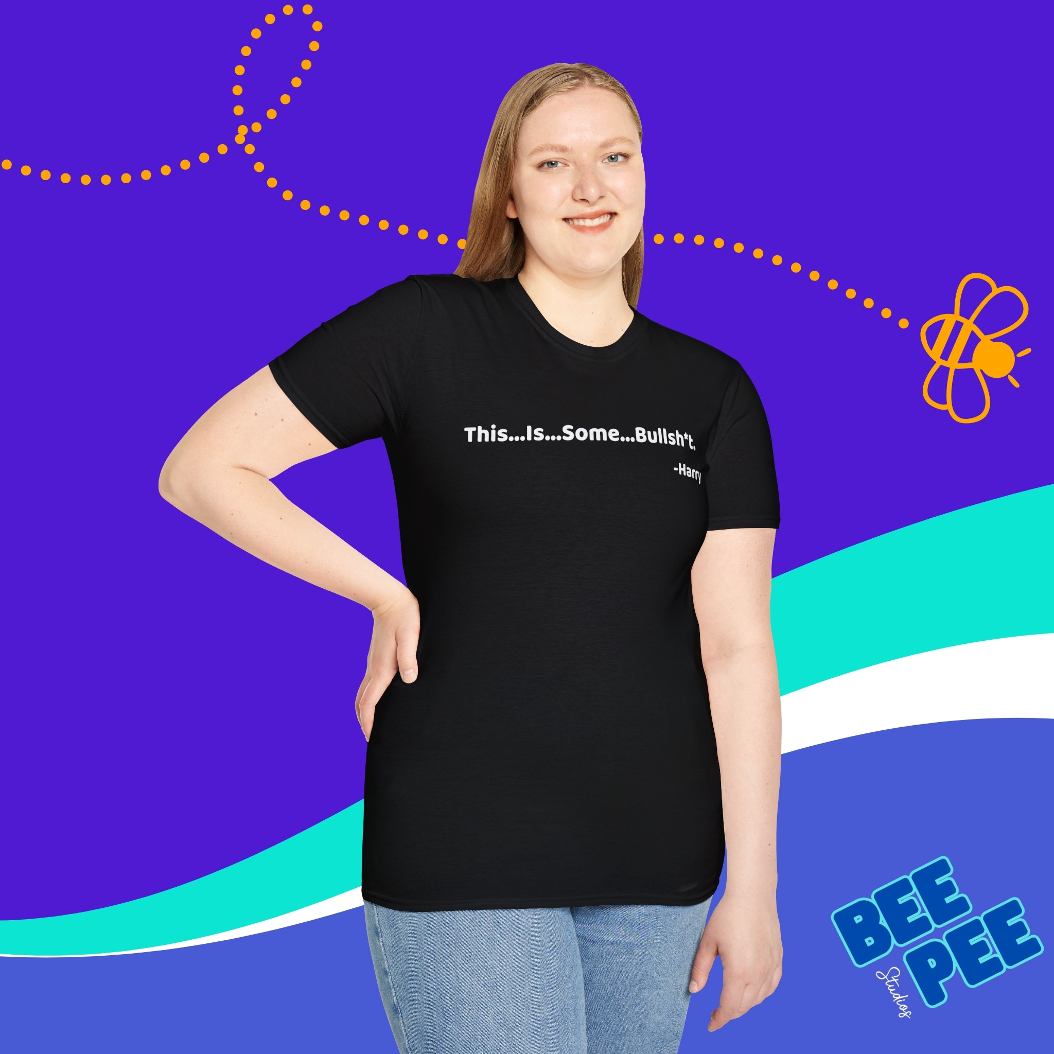 Resident Alien 'Harry' quote, funny, comfortable, Unisex T-shirt. product thumbnail image