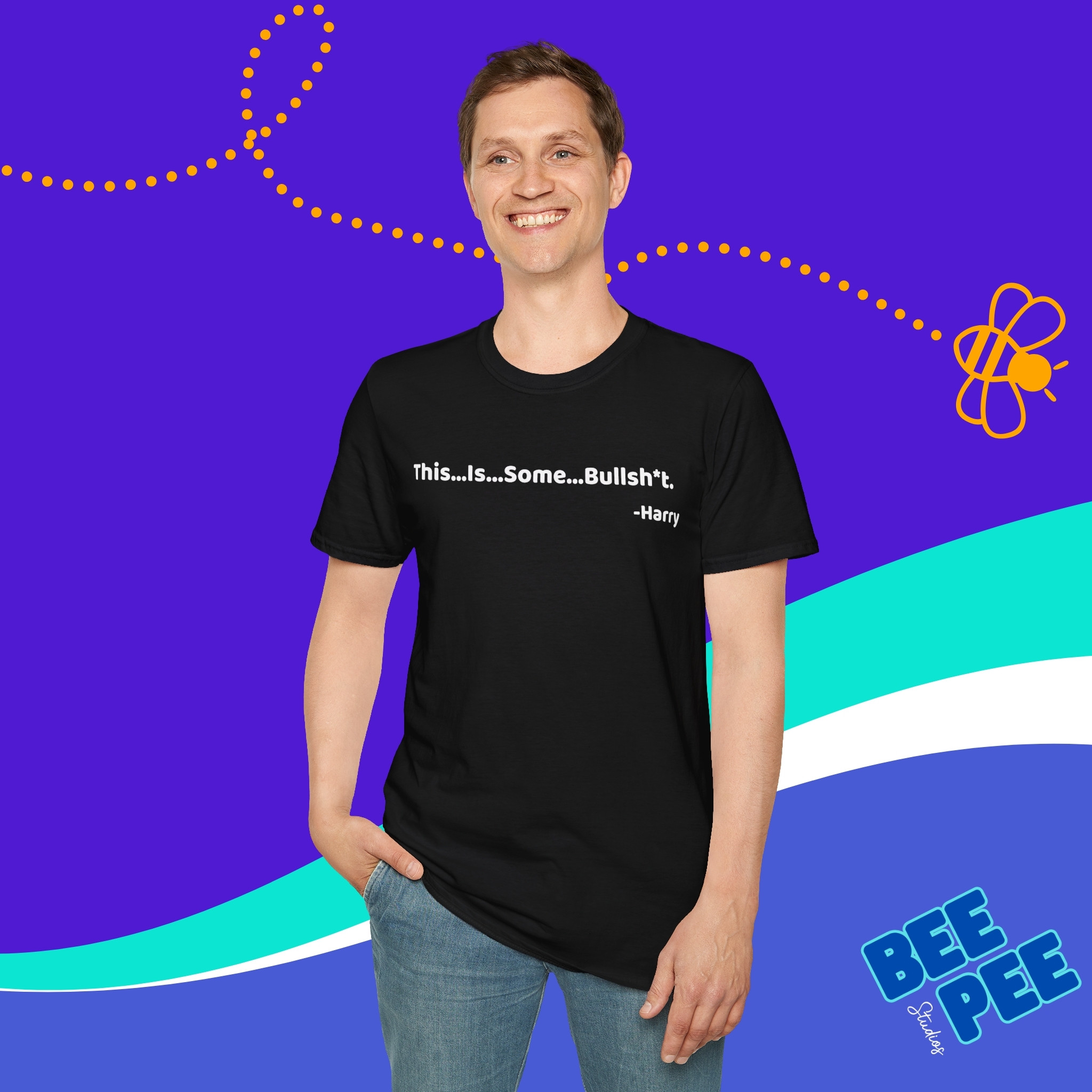 Resident Alien 'Harry' quote, funny, comfortable, Unisex T-shirt. product thumbnail image